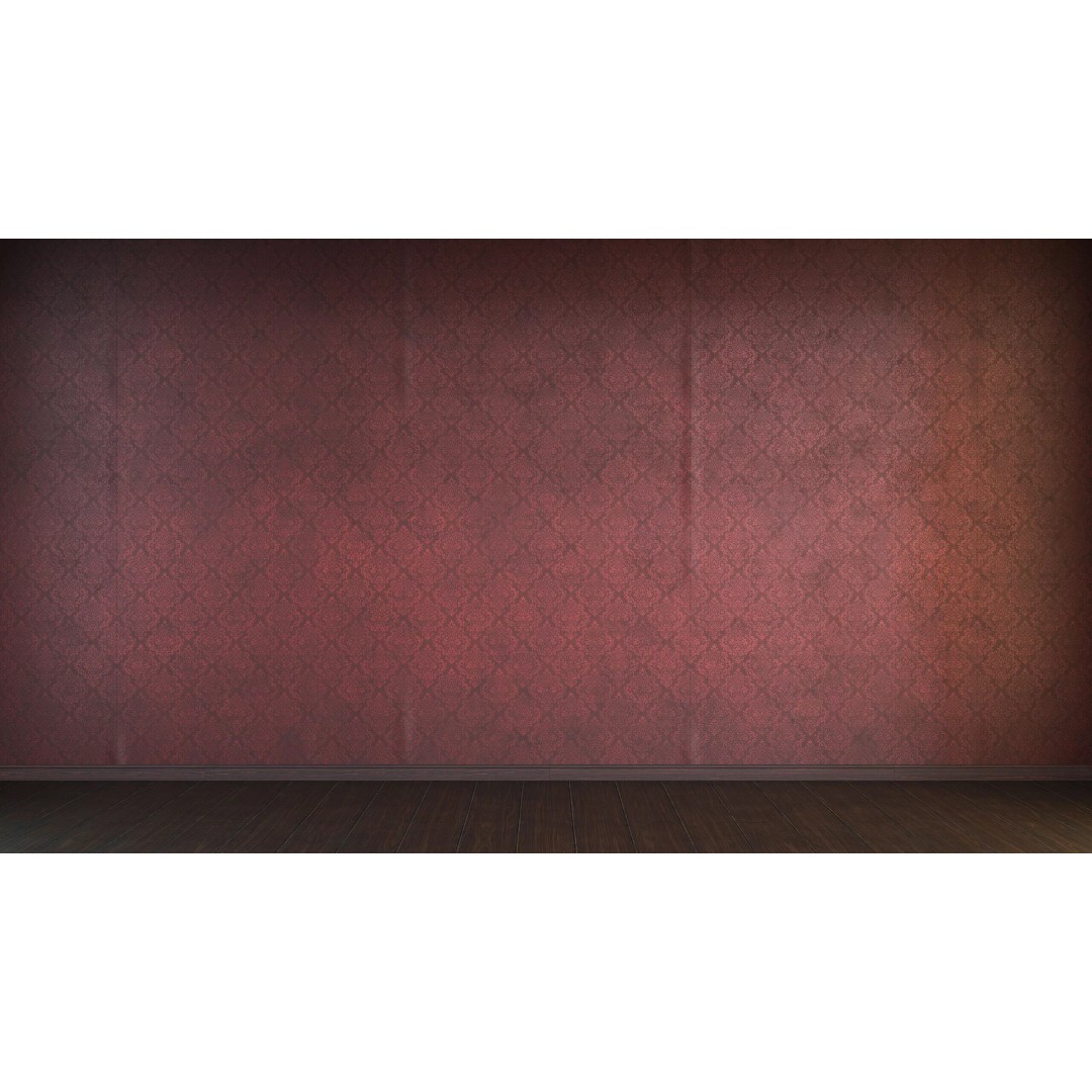 Vintage Wallpaper Collection 3D Model – PBR Textures, 28 Patterns - View 27