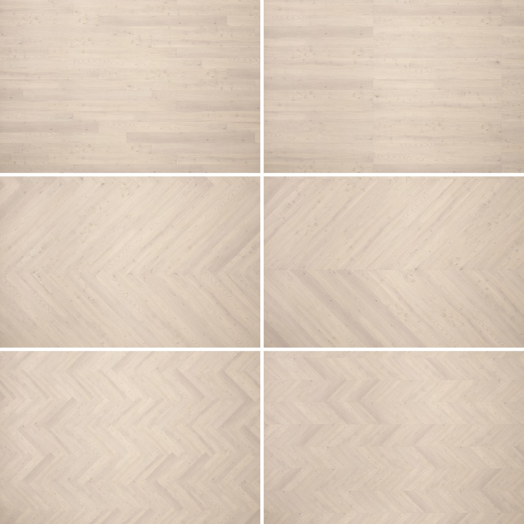 Wood Floor 3D Model – PBR Architectural Textures, FBX/OBJ - View 3
