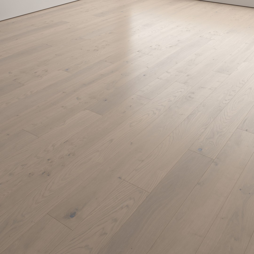 Wood Floor 3D Model – PBR Architectural Textures, FBX/OBJ - View 5
