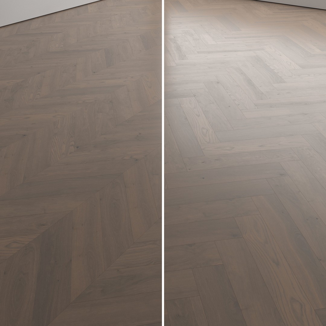 Wood Floor 3D Model – PBR Architectural Textures, FBX/OBJ - View 6