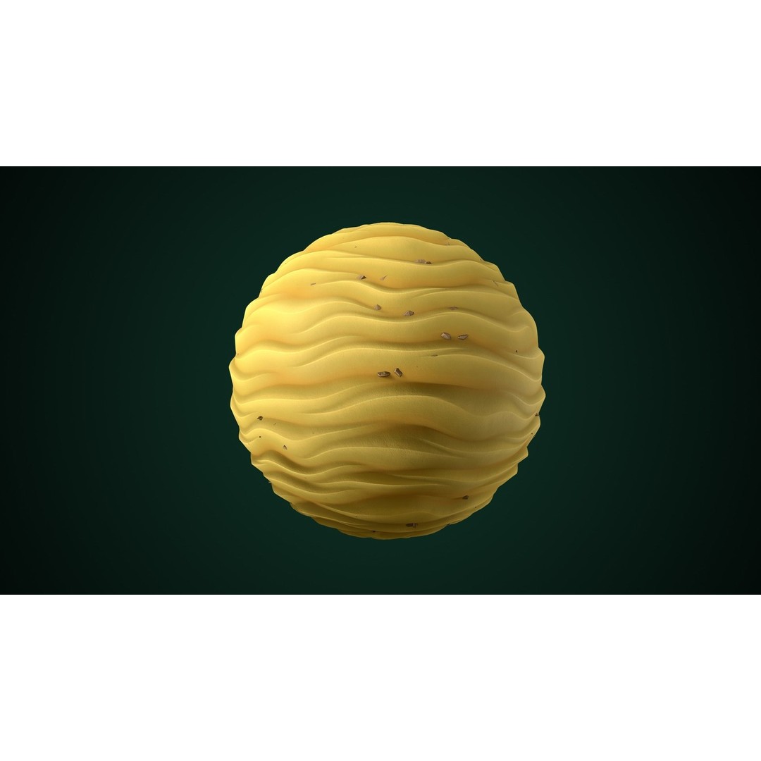 Stylized Texture 3D Model – Cartoon PBR Textures, PNG - View 10