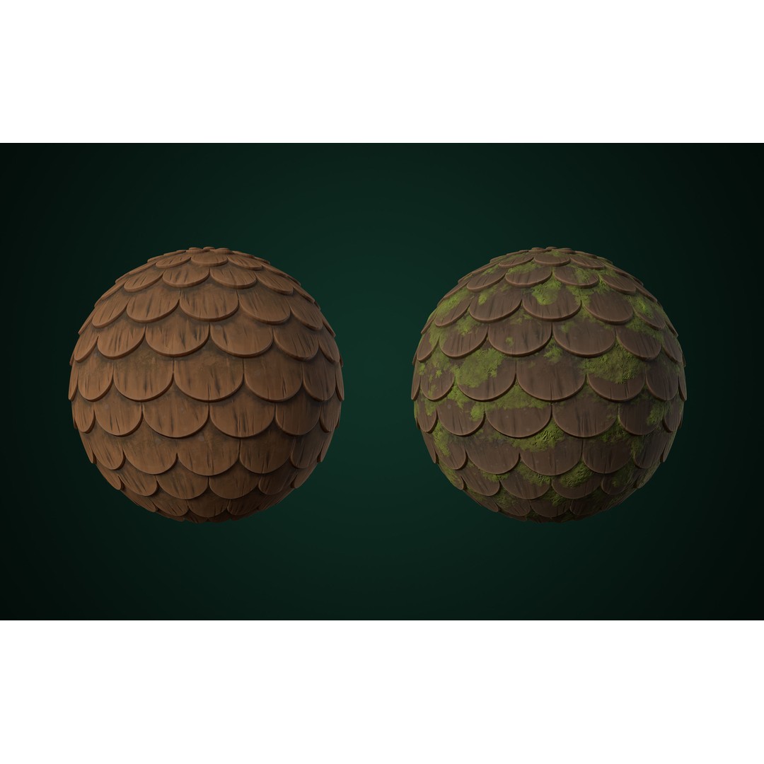 Stylized Texture 3D Model – Cartoon PBR Textures, PNG - View 4