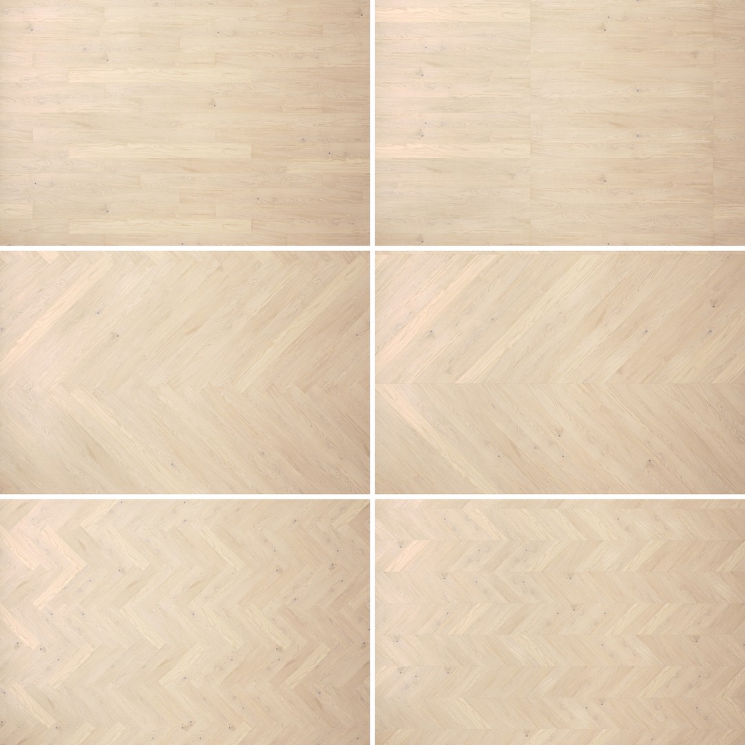 Wood Floor 3D Model – PBR Textures, FBX & OBJ Formats - View 3