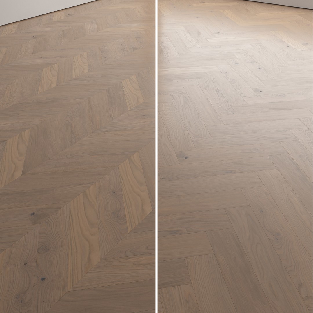 Wood Floor 3D Model – PBR Textures, FBX & OBJ Formats - View 6