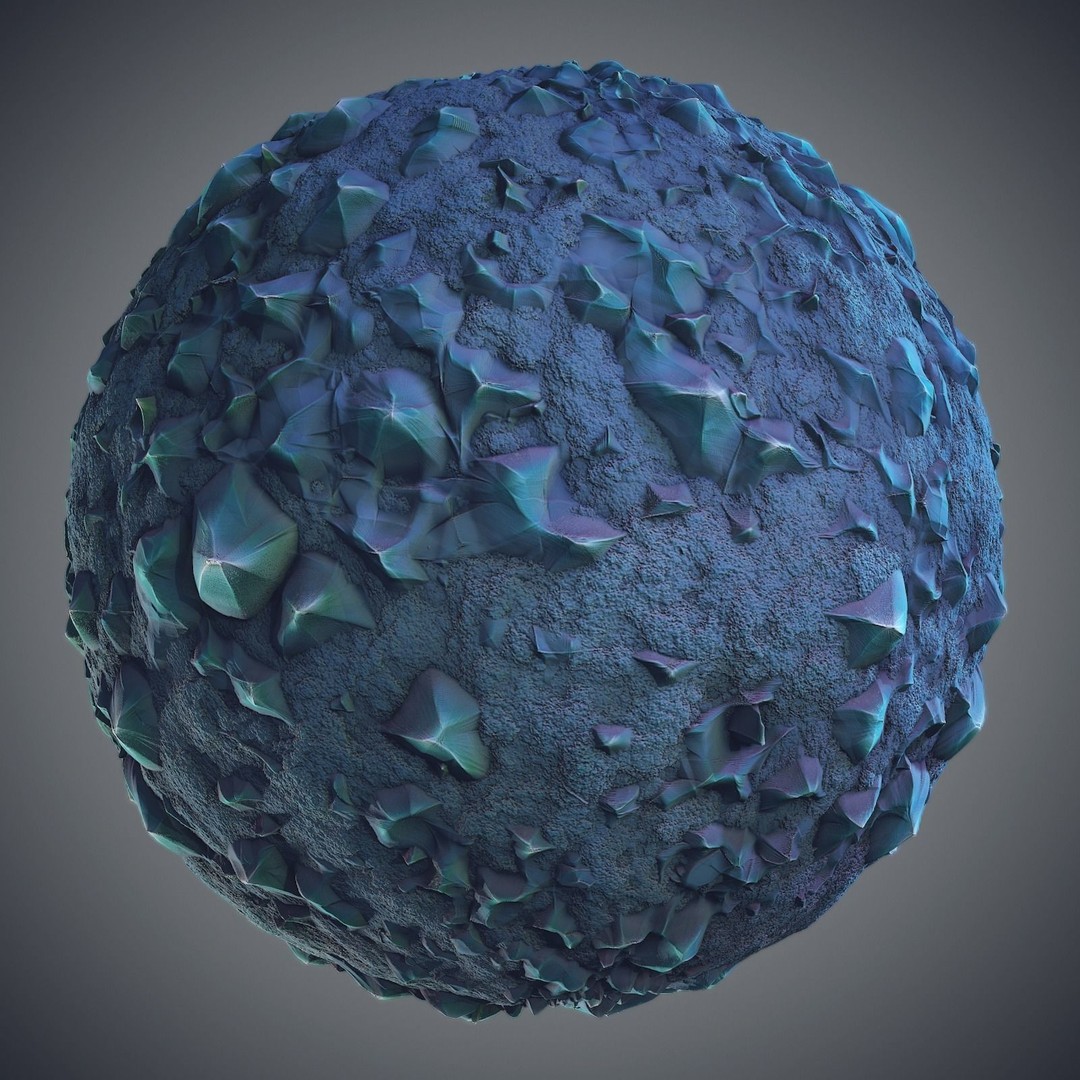 Stylized Alunar 3D Model – PBR Textures for Space Environments