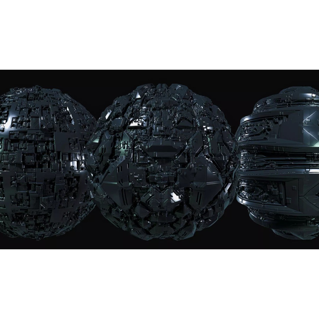 GreebleCraft 3D Model – Alpha Displacement Maps, 85 Textures, 2K - View 4