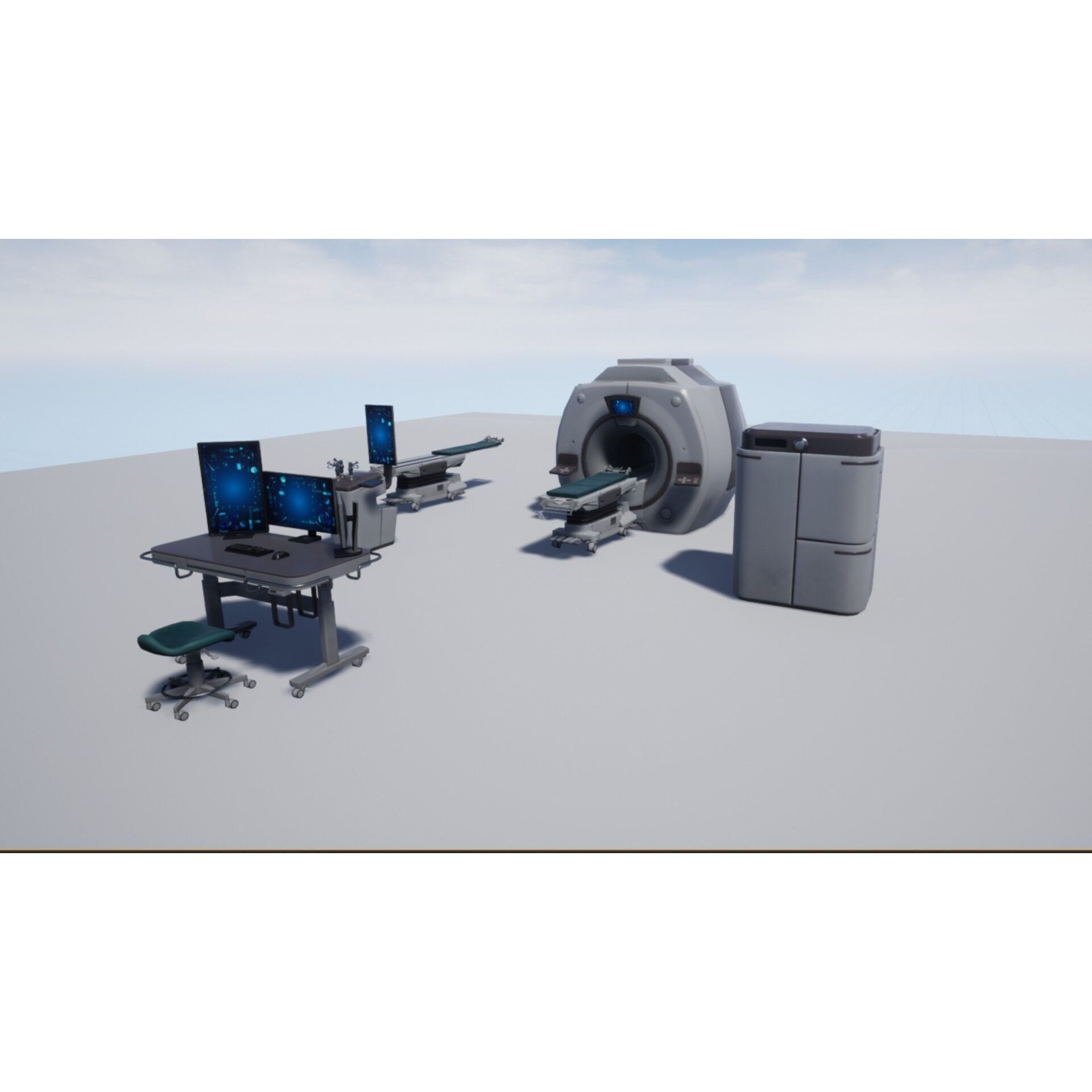 MRI Pack - Low-Poly Game-Ready 3D Model - View 3