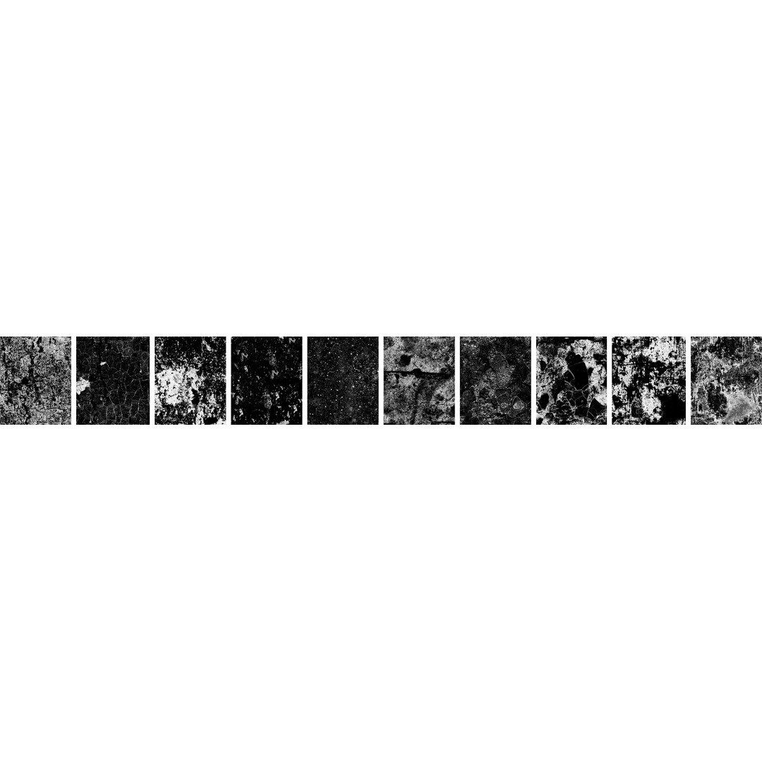 200 Stencil Imperfection 3D Model – High-Quality 4K Textures for Art - View 22