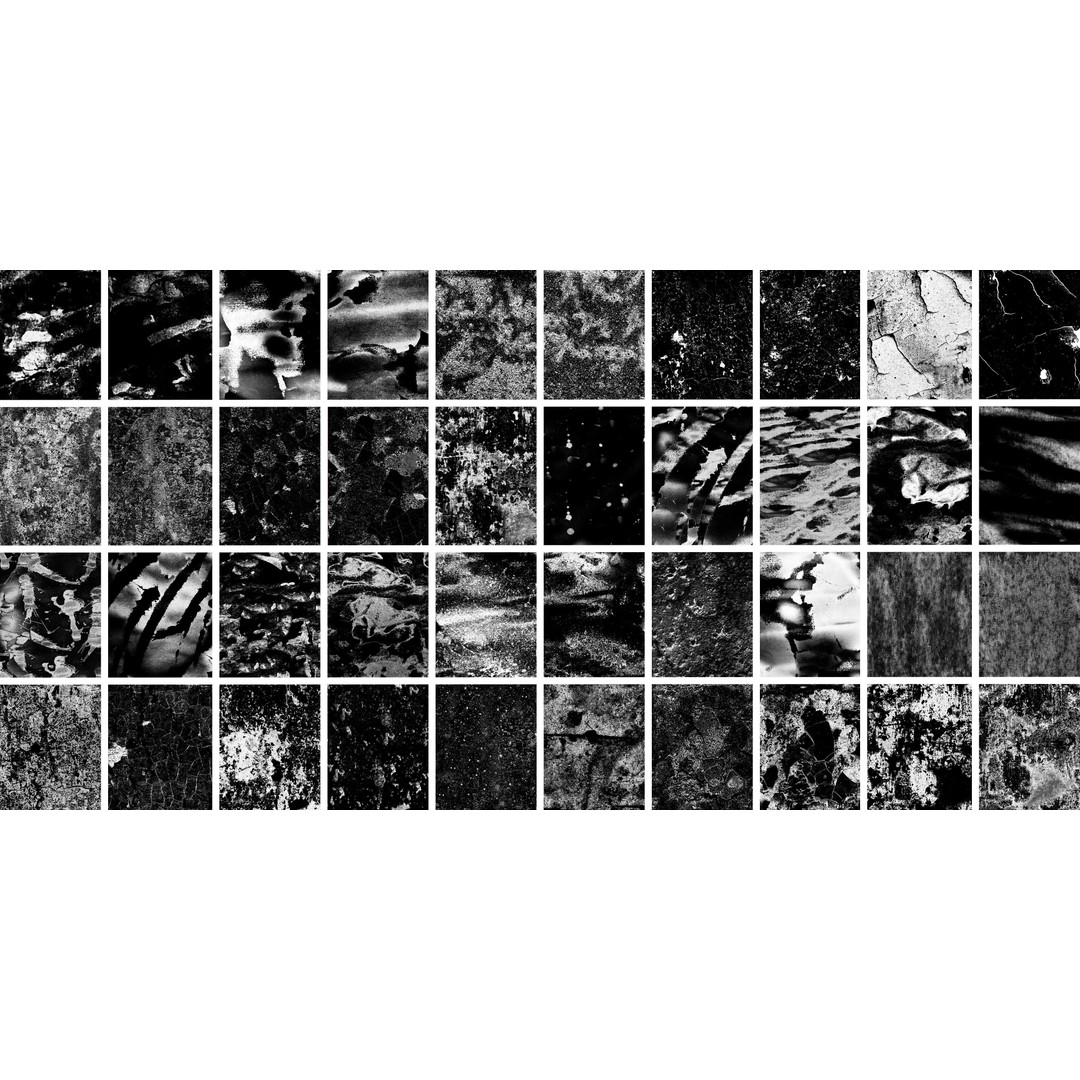 200 Stencil Imperfection 3D Model – High-Quality 4K Textures for Art - View 4