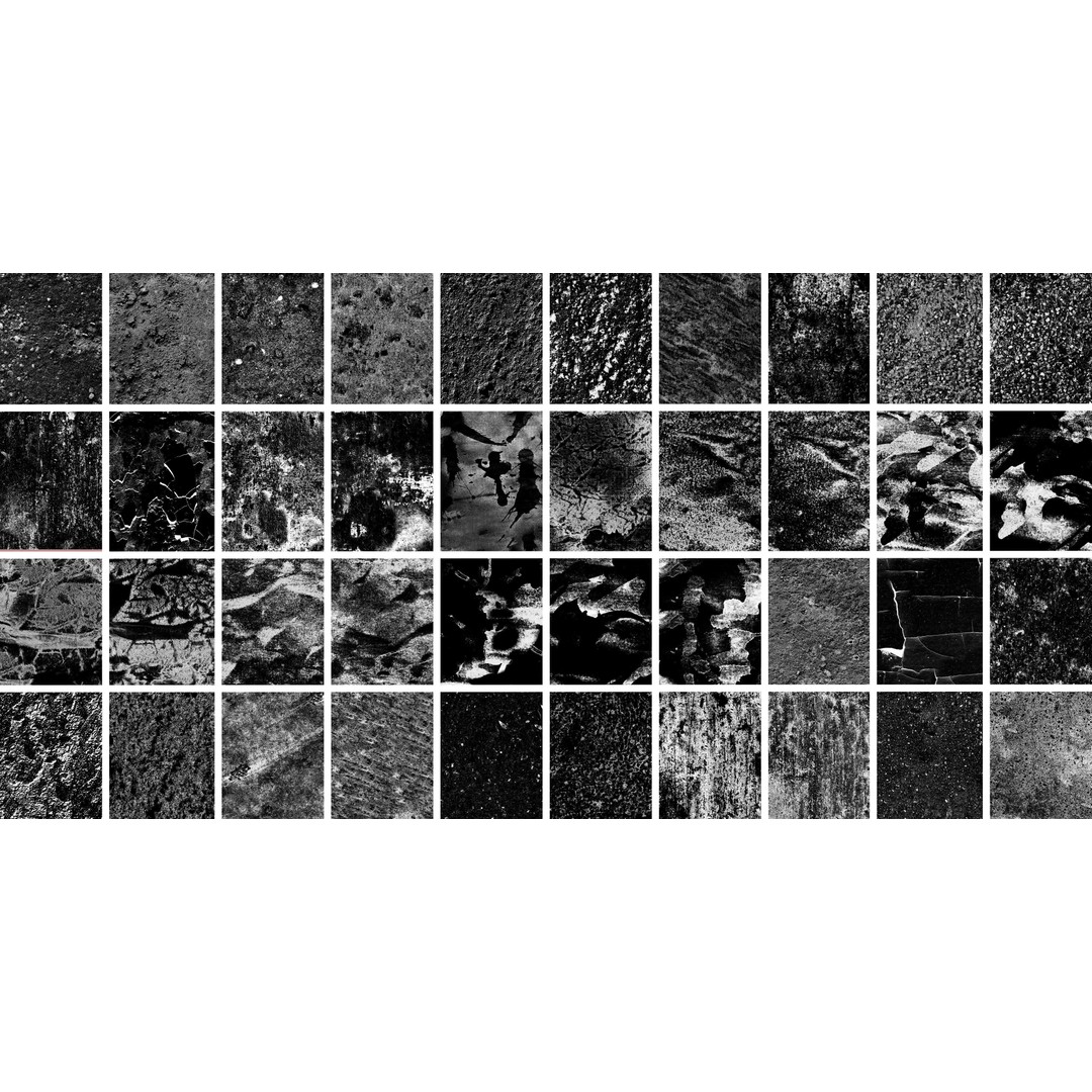 200 Stencil Imperfection 3D Model – High-Quality 4K Textures for Art - View 7