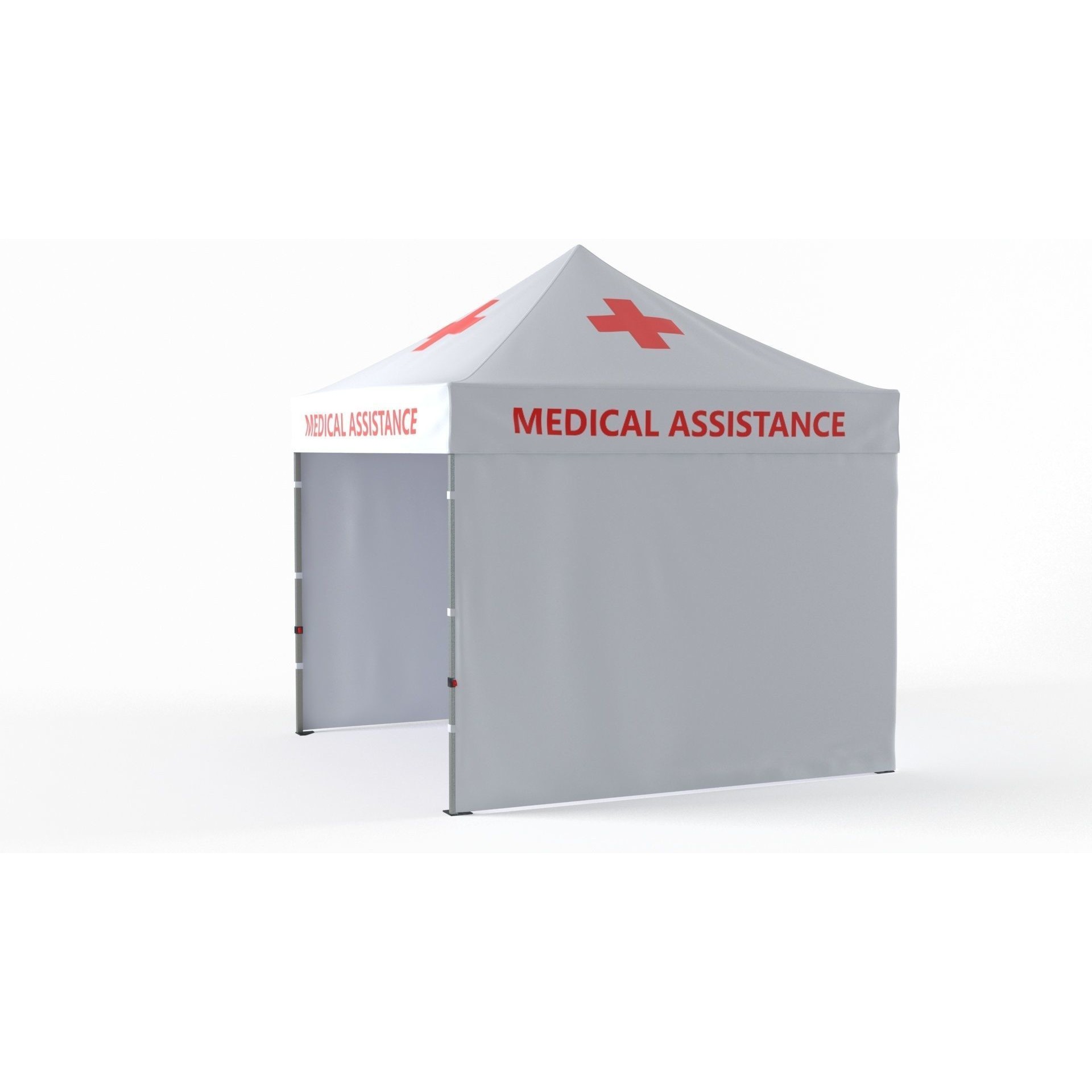 Medical Tent - High-Quality 3D Model - View 13