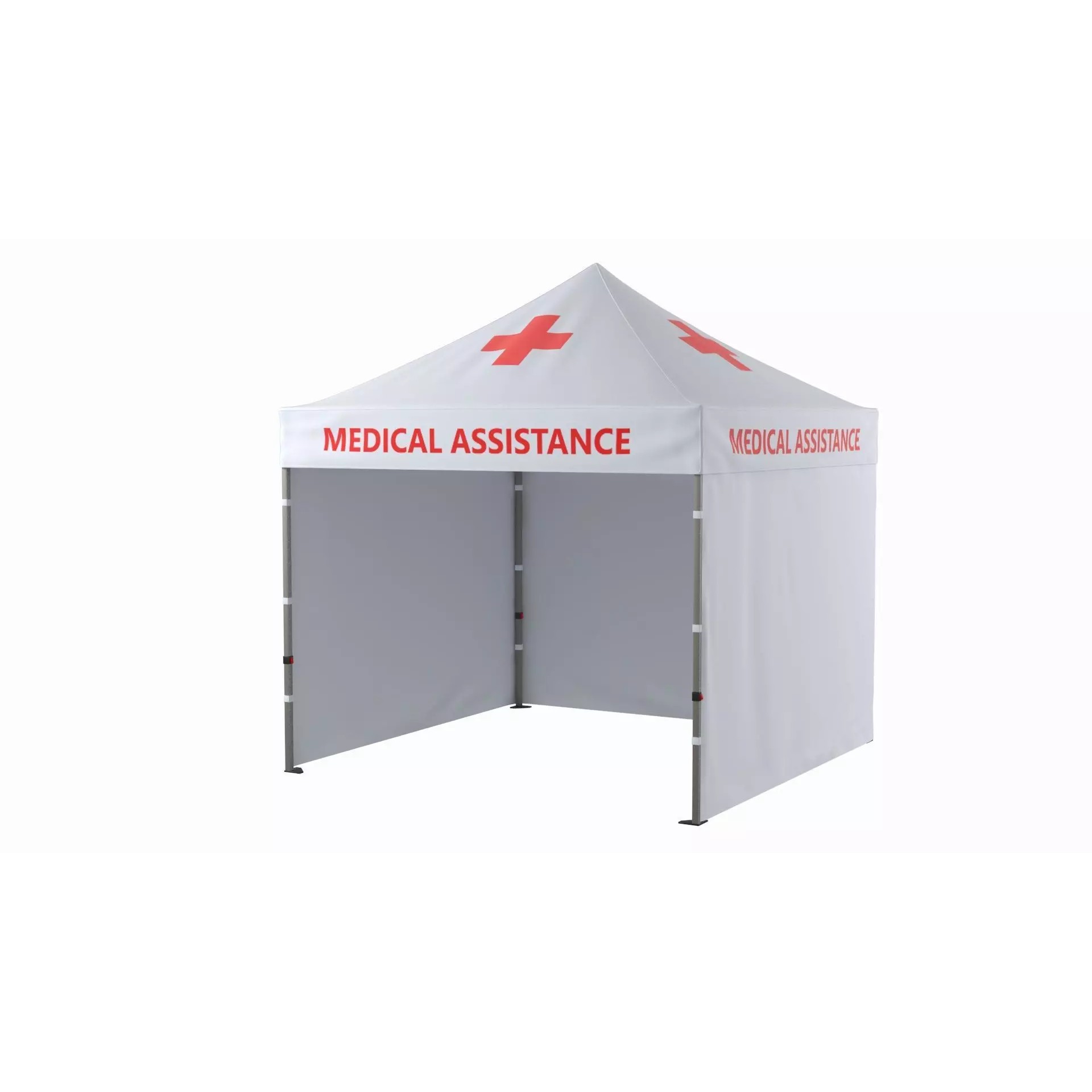 Medical Tent - High-Quality 3D Model - View 2