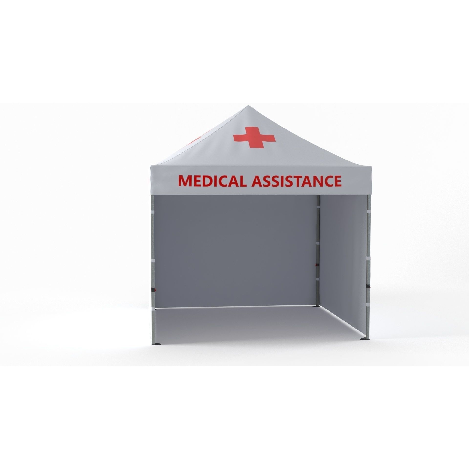 Medical Tent - High-Quality 3D Model - View 5