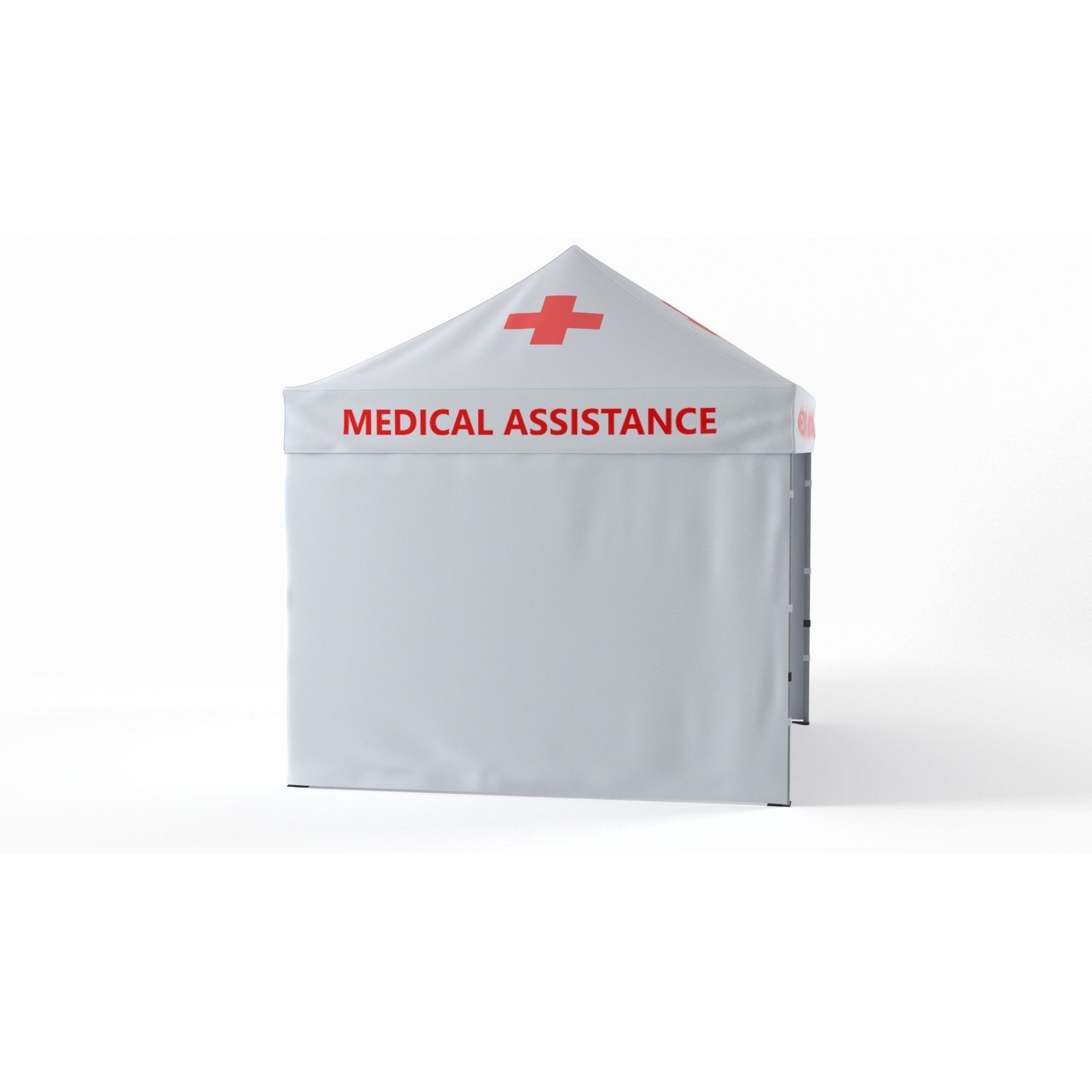 Medical Tent - High-Quality 3D Model - View 7