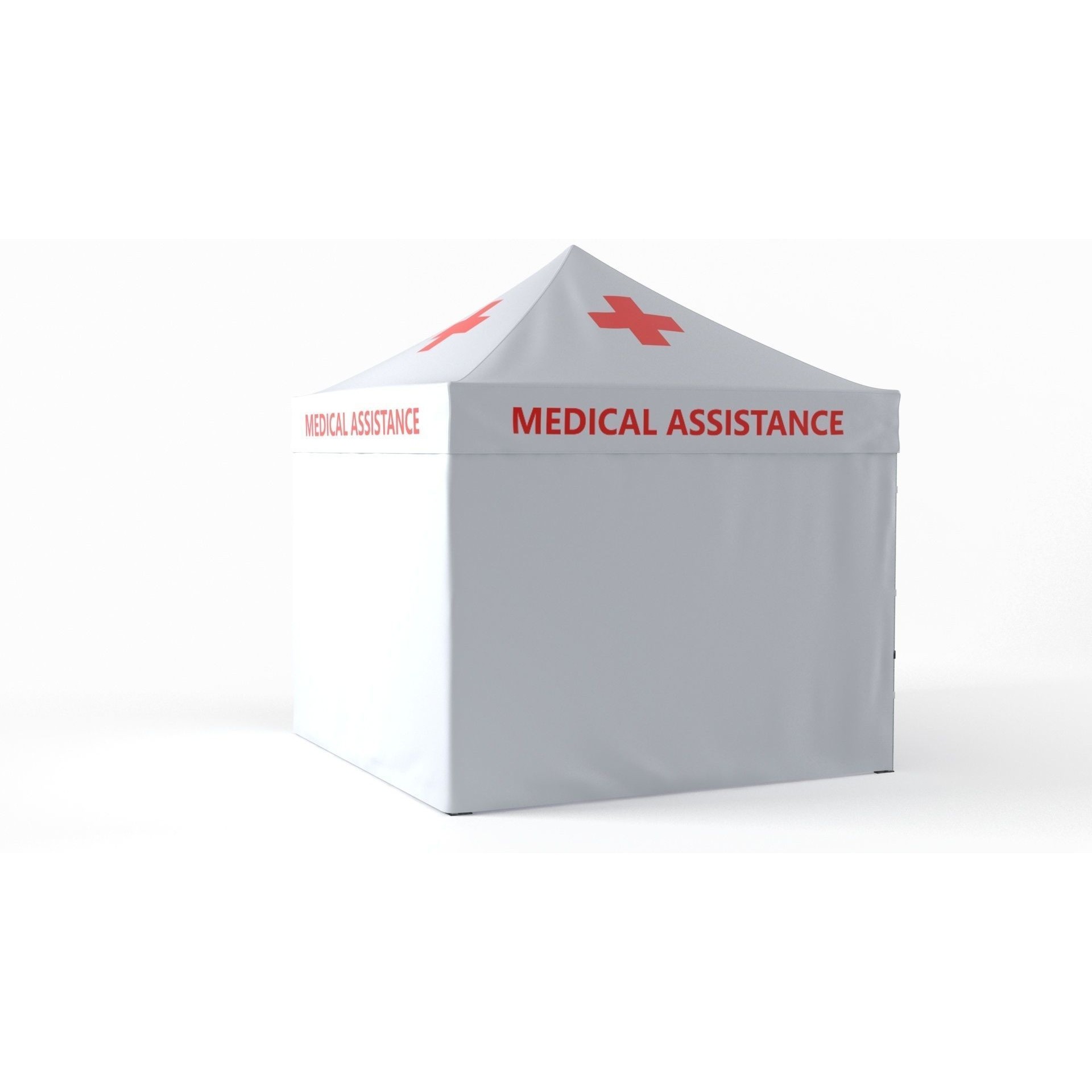 Medical Tent - High-Quality 3D Model - View 8
