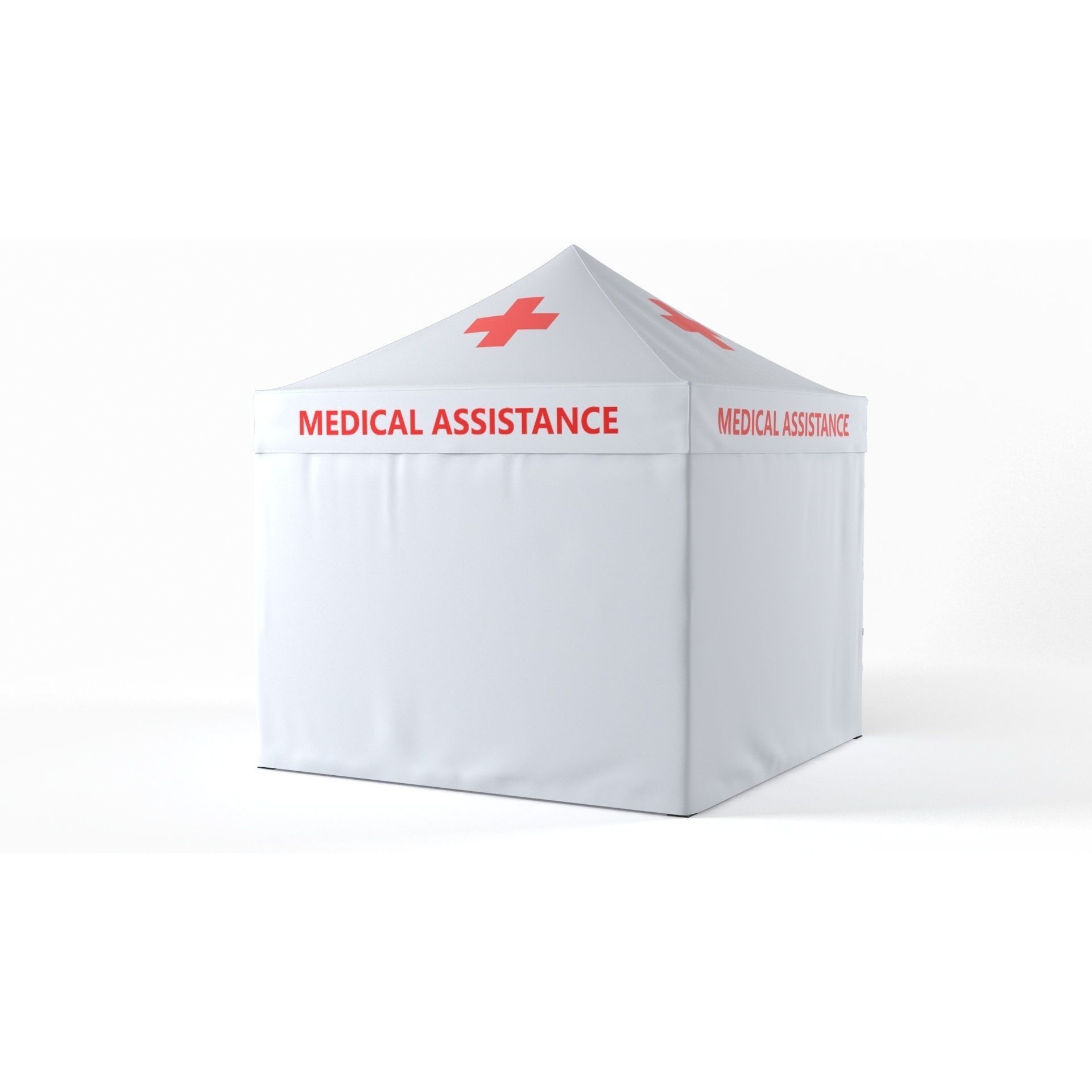 Medical Tent - High-Quality 3D Model - View 9