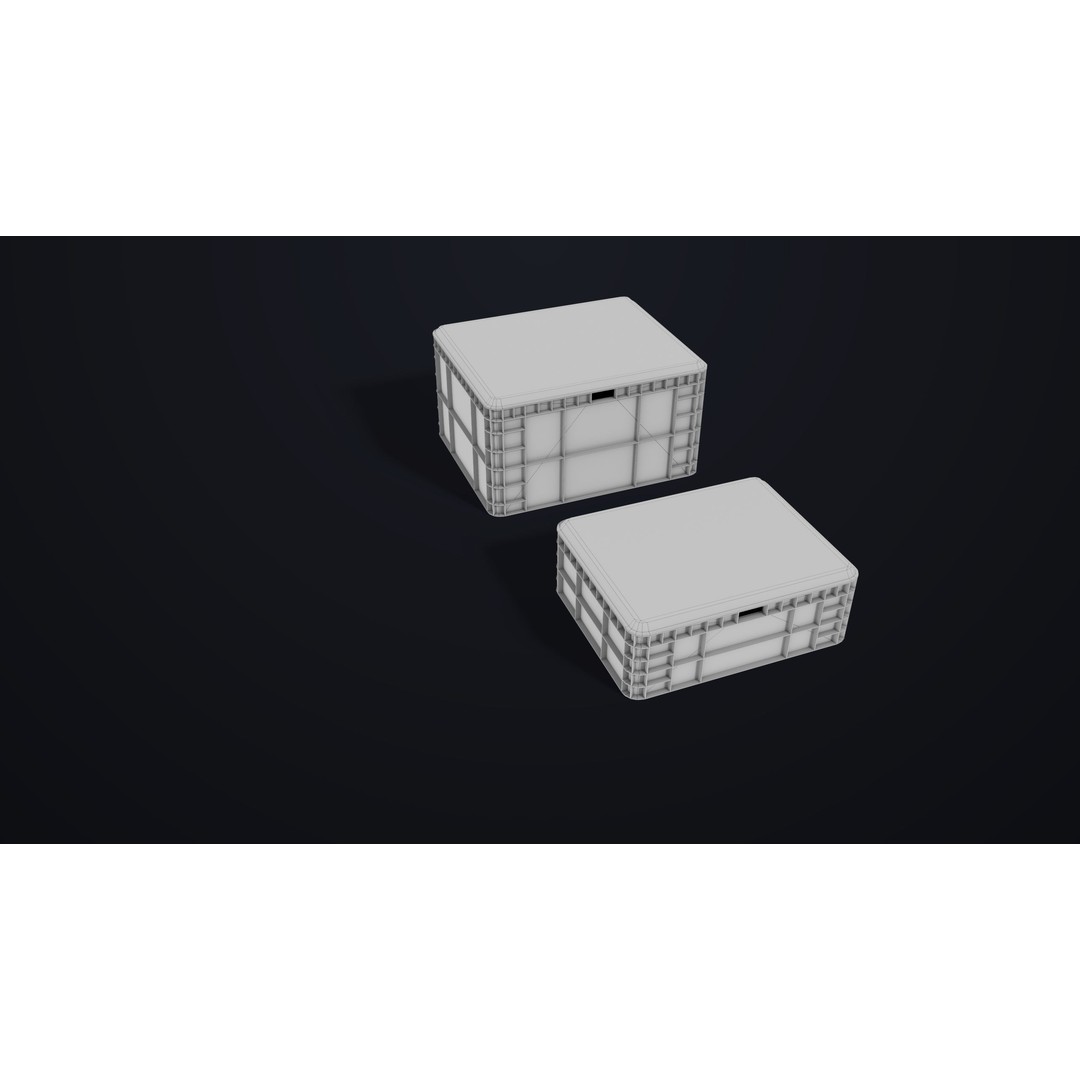 Convertible Hand Truck 3D Model – Low Poly PBR Game Asset, FBX - View 40