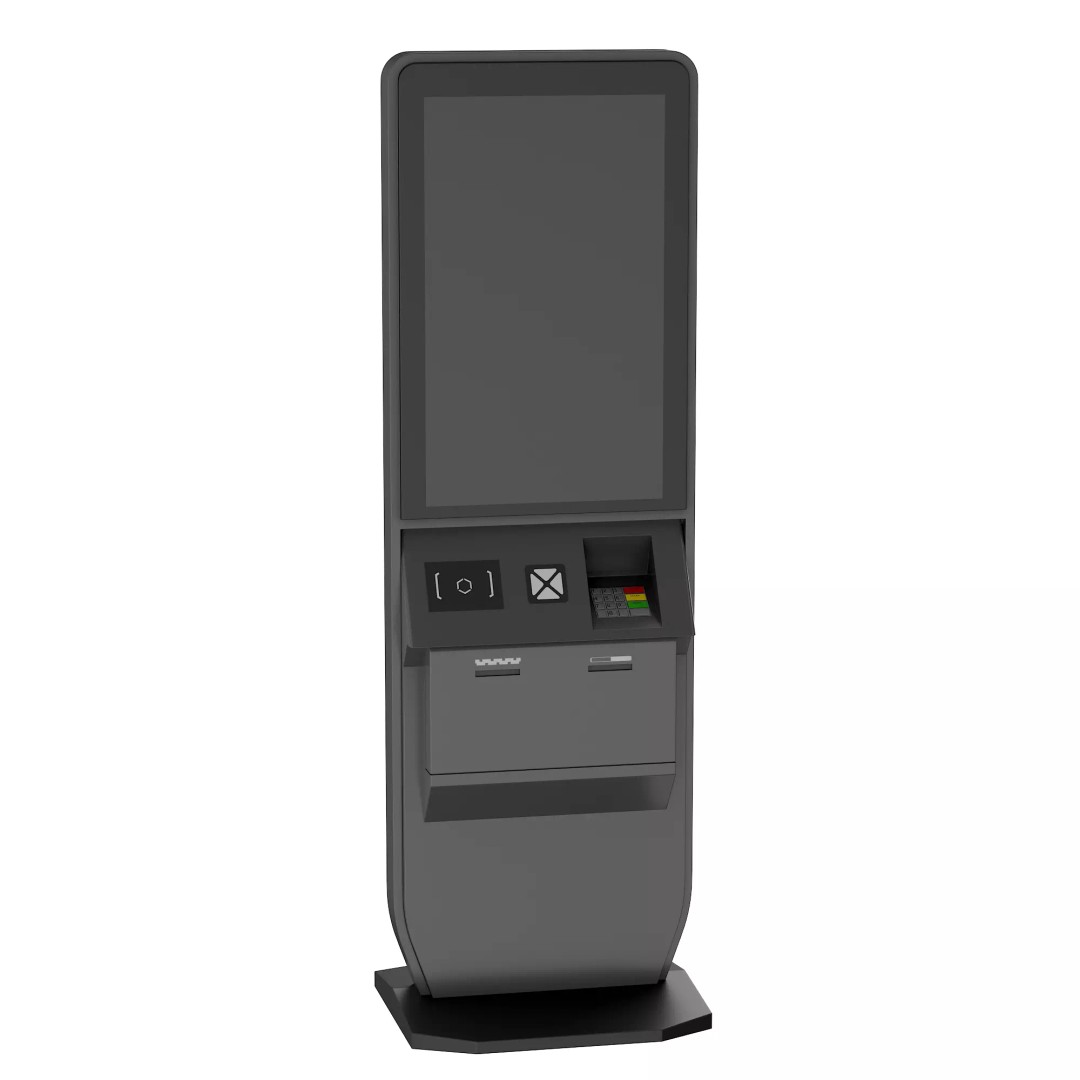 Electronic Kiosk 3D Model – Photorealistic High Poly Asset, FBX