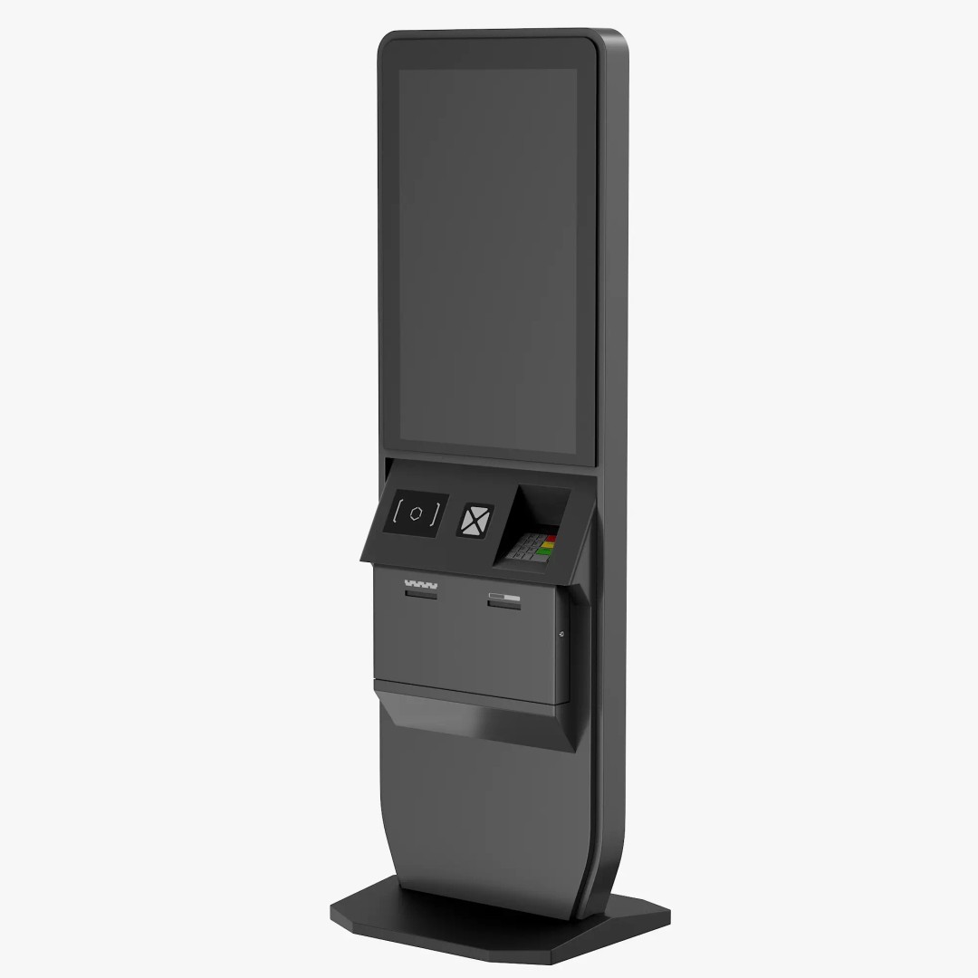 Electronic Kiosk 3D Model – Photorealistic High Poly Asset, FBX - View 2
