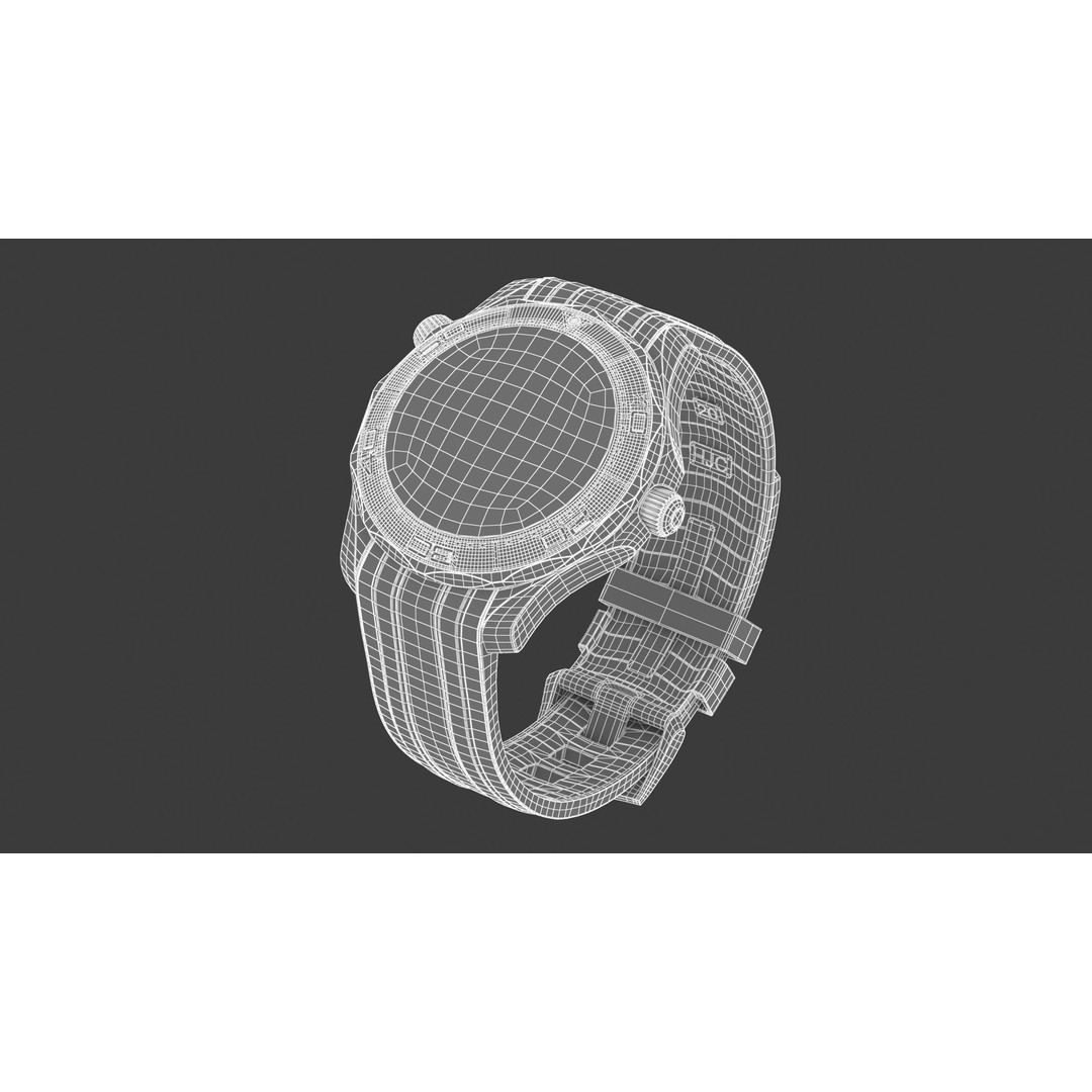 Omega Seamaster Diver 3D Model – High-Quality PBR Textured Asset, FBX - View 13