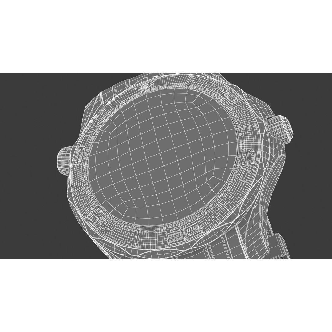 Omega Seamaster Diver 3D Model – High-Quality PBR Textured Asset, FBX - View 14