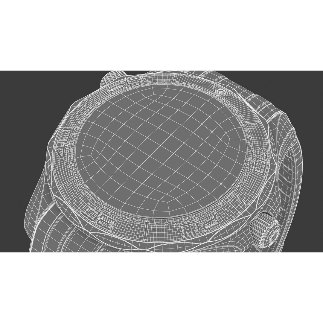 Omega Seamaster Diver 3D Model – High-Quality PBR Textured Asset, FBX - View 15