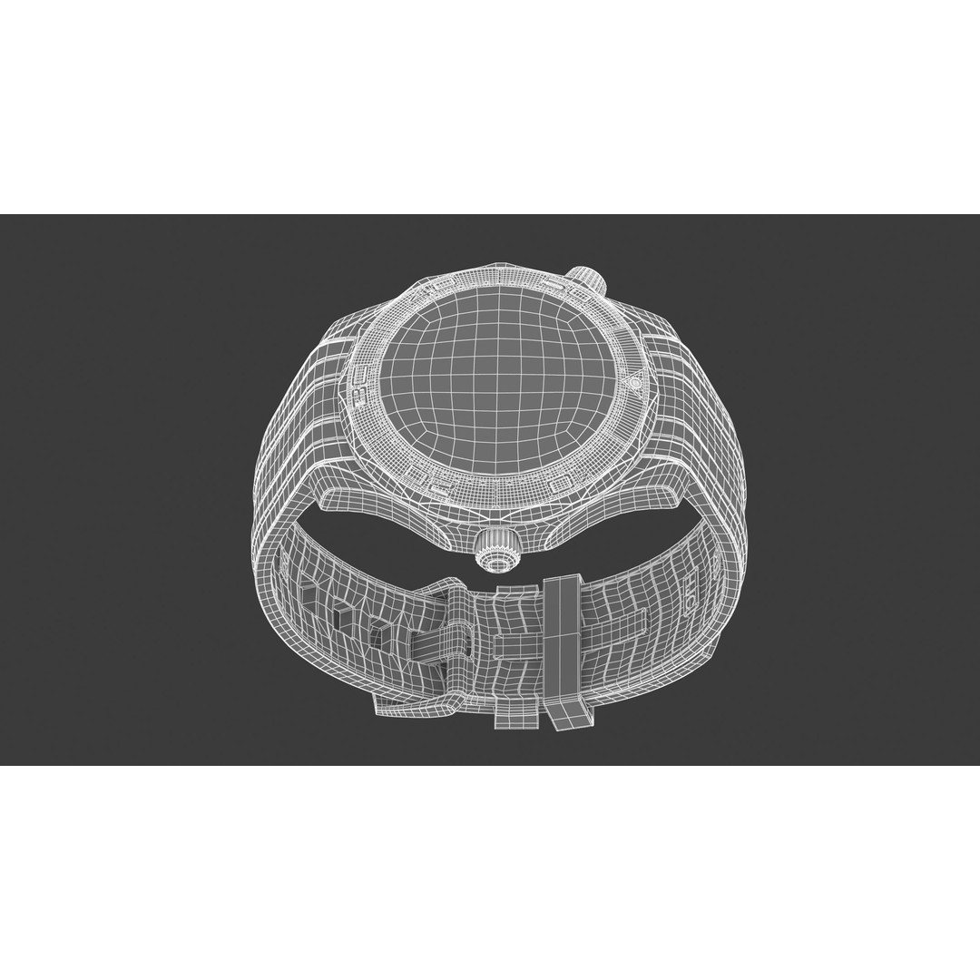 Omega Seamaster Diver 3D Model – High-Quality PBR Textured Asset, FBX - View 19