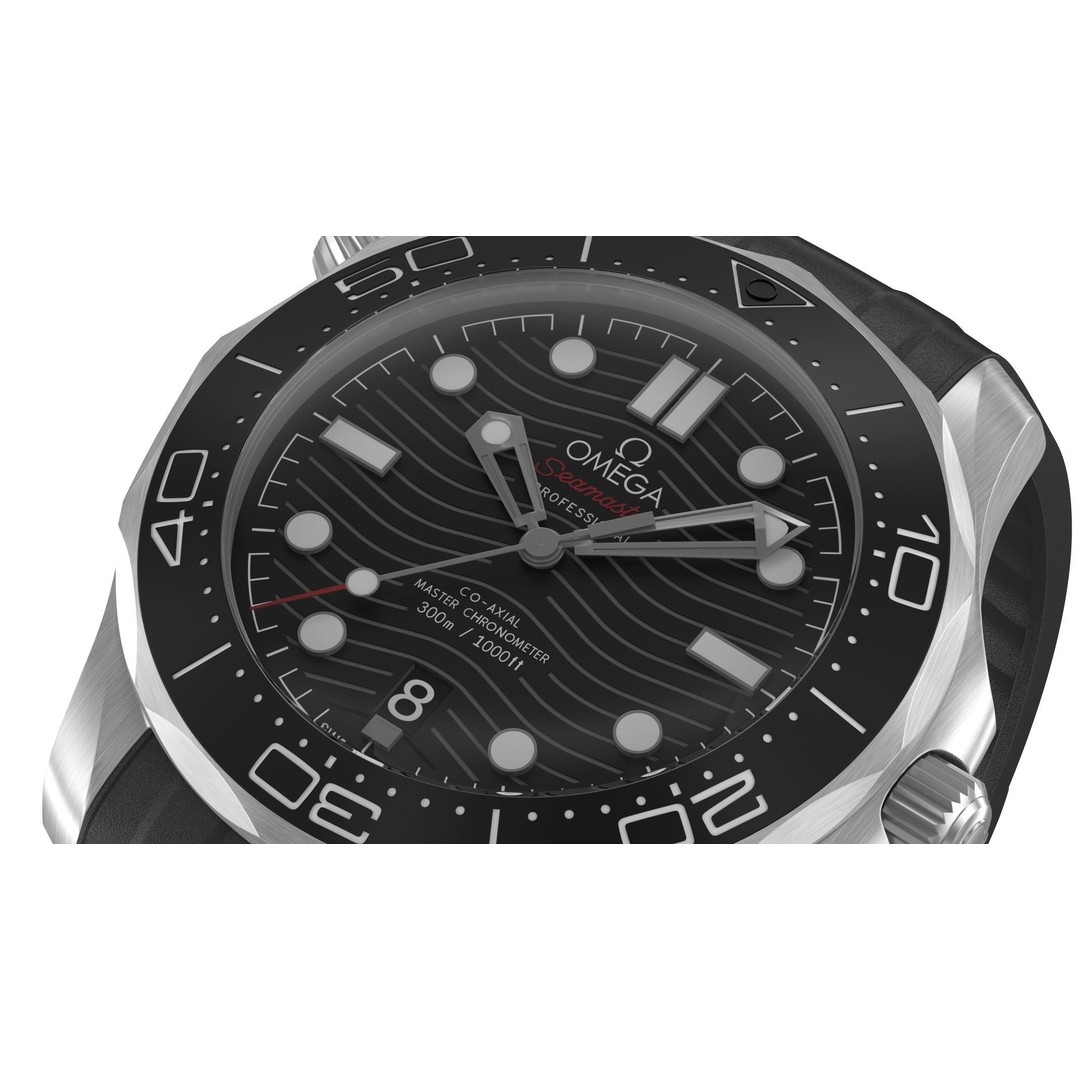 Omega Seamaster Diver 3D Model – High-Quality PBR Textured Asset, FBX - View 5