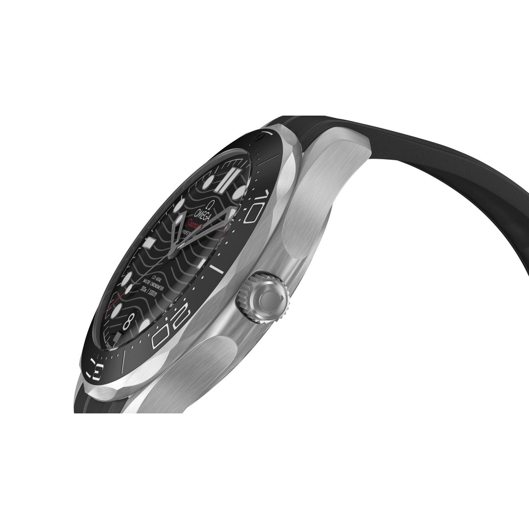 Omega Seamaster Diver 3D Model – High-Quality PBR Textured Asset, FBX - View 8