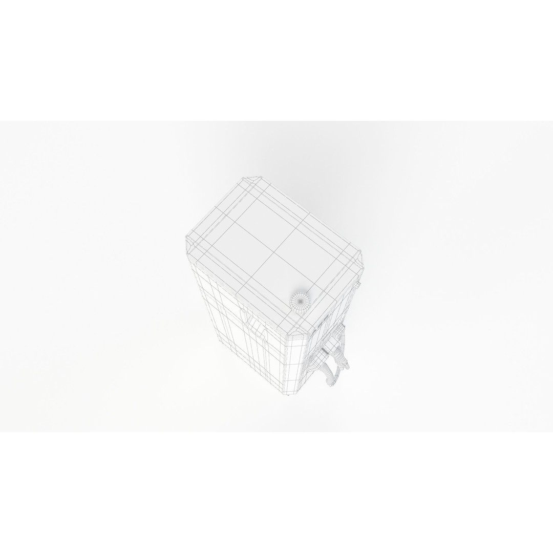 ABB Terra 53 EV Charging Station 3D Model – High Poly PBR Asset, FBX, OBJ - View 12