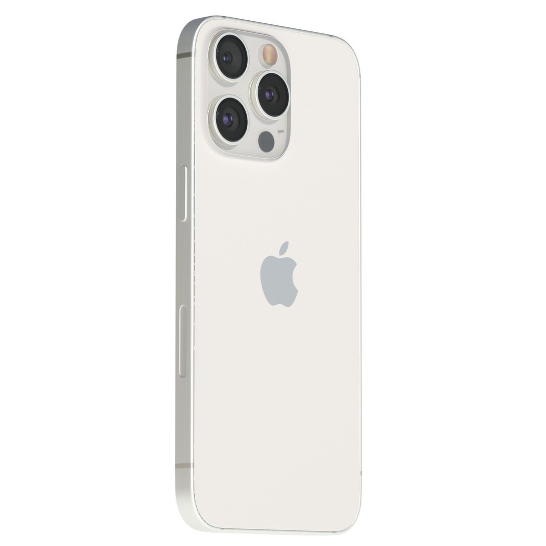 Apple iPhone 15 Pro 3D Model – Low Poly Game Ready Asset, FBX, OBJ - View 12