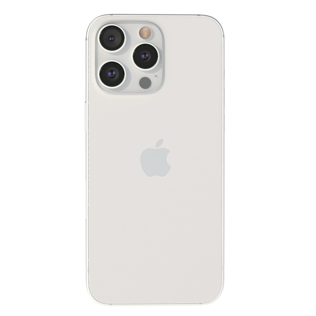 Apple iPhone 15 Pro 3D Model – Low Poly Game Ready Asset, FBX, OBJ - View 13