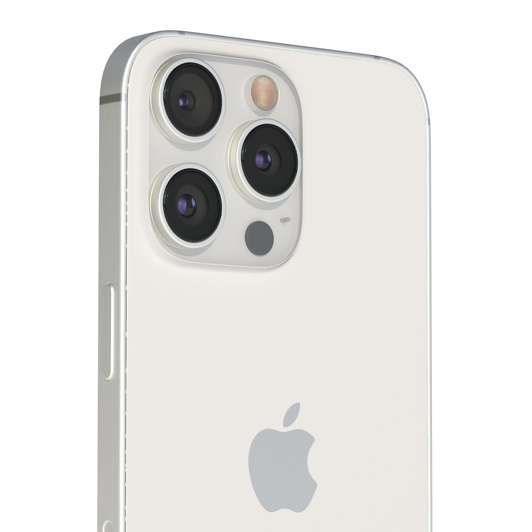 Apple iPhone 15 Pro 3D Model – Low Poly Game Ready Asset, FBX, OBJ - View 17