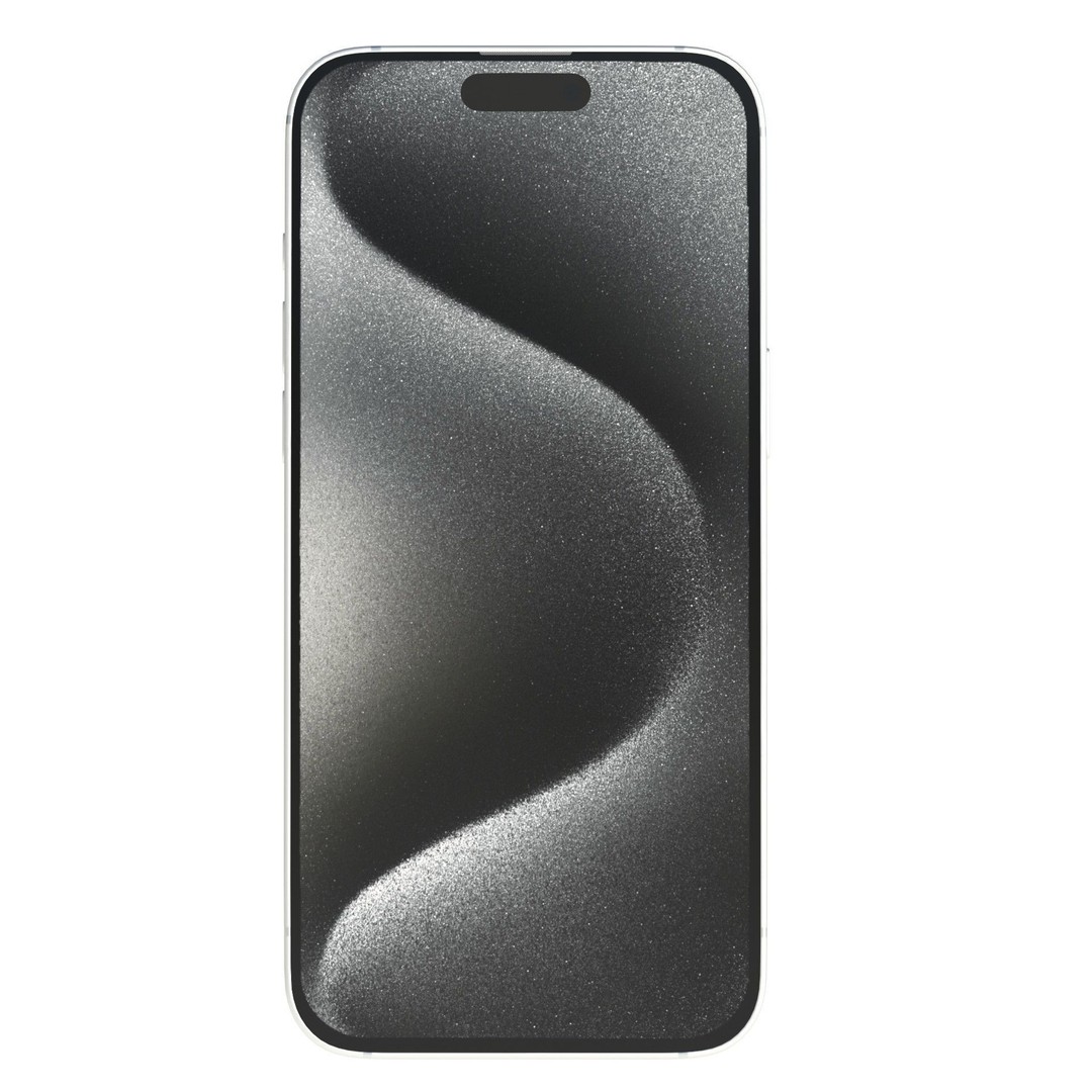Apple iPhone 15 Pro 3D Model – Low Poly Game Ready Asset, FBX, OBJ - View 5