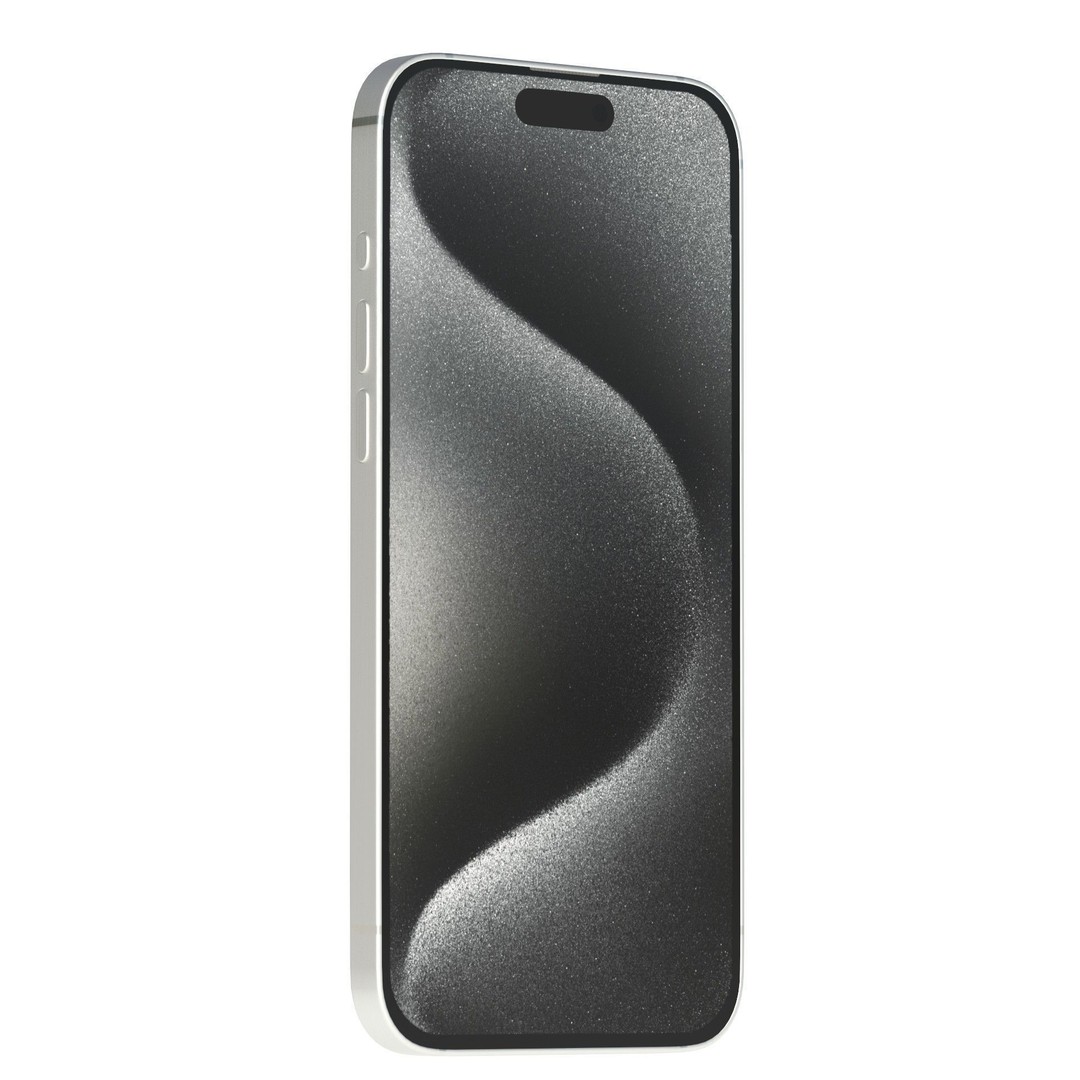 Apple iPhone 15 Pro 3D Model – Low Poly Game Ready Asset, FBX, OBJ - View 6