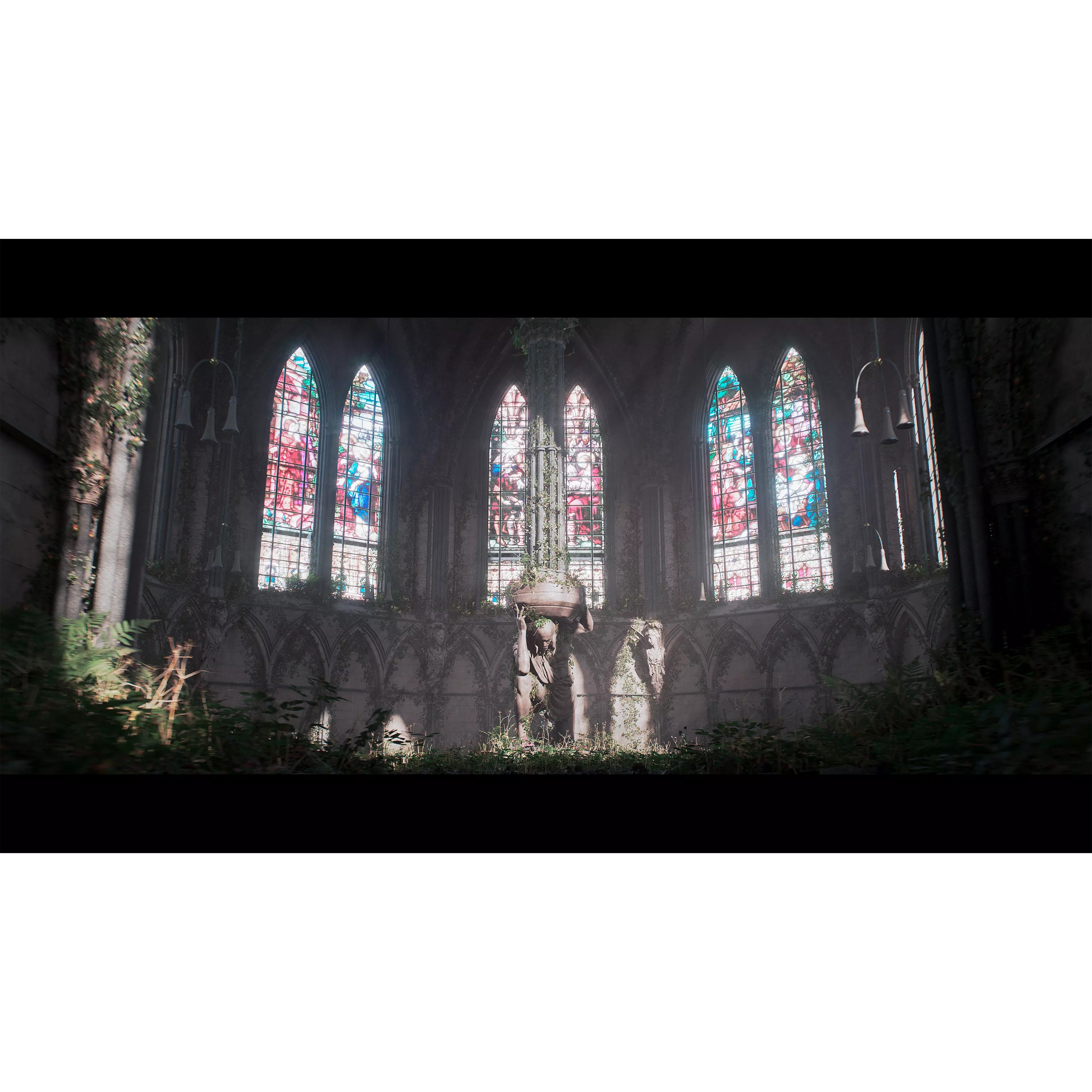 Abandoned Church - Game-Ready 3D Model - View 2