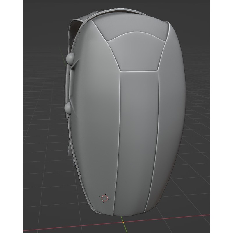 LUCAS Hard Shell Carrying Case - Low-Poly Game-Ready 3D Model - View 10