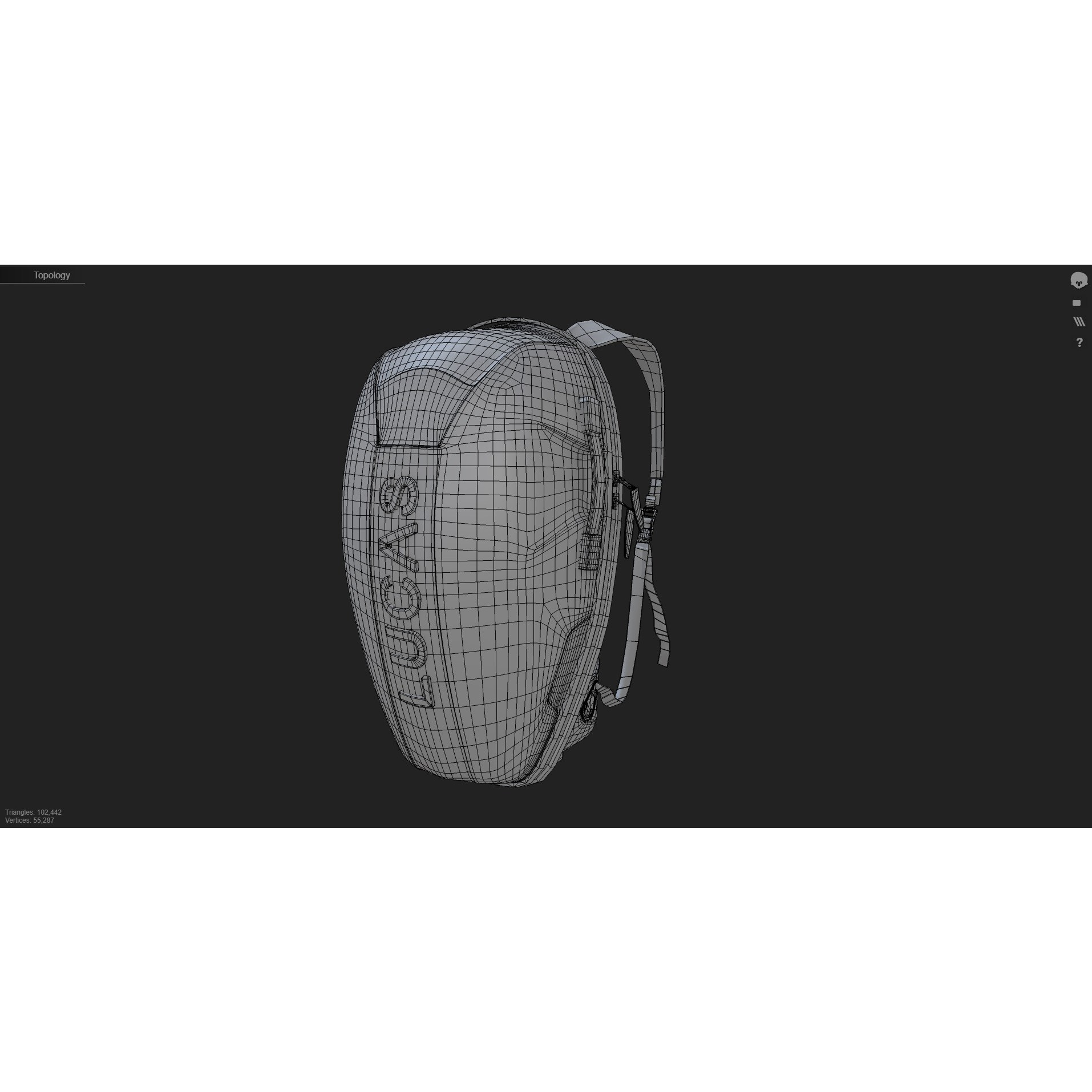 LUCAS Hard Shell Carrying Case - Low-Poly Game-Ready 3D Model - View 13