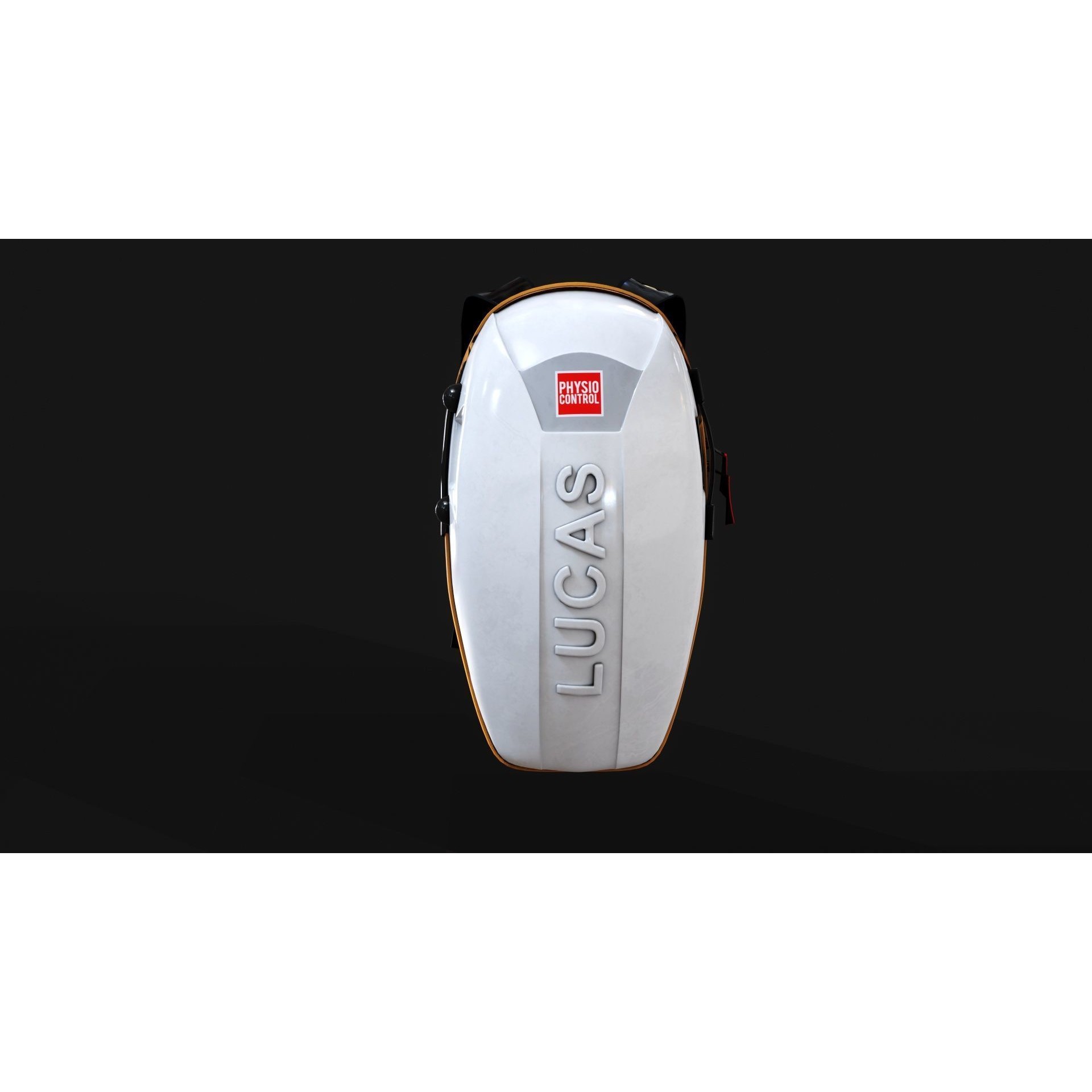 LUCAS Hard Shell Carrying Case - Low-Poly Game-Ready 3D Model - View 5