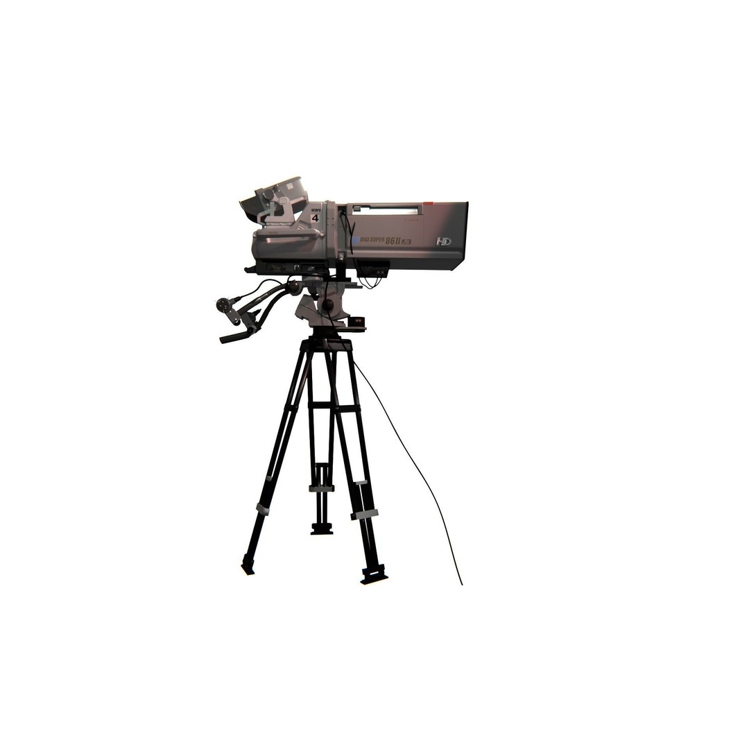 Canon Digi Super 86II xs 3D Model – Hyper-Realistic Video Camera, Blender - View 4