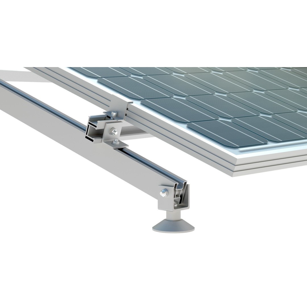 Solar Panel 3D Model – Low Poly Game Ready Asset, PBR Textures - View 10