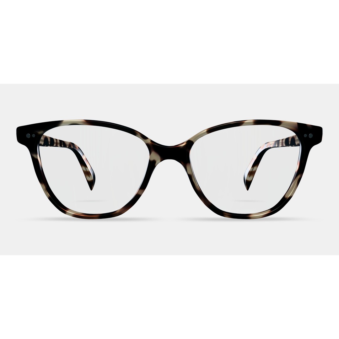 Lydell Eyeglasses 3D Model – Truffle Tortoise PBR Asset, FBX & OBJ - View 12