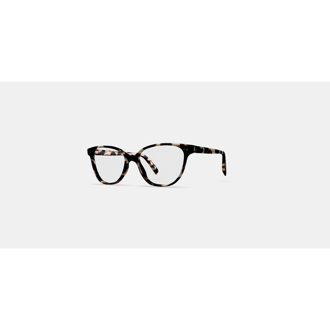 Lydell Eyeglasses 3D Model – Truffle Tortoise PBR Asset, FBX & OBJ - View 13