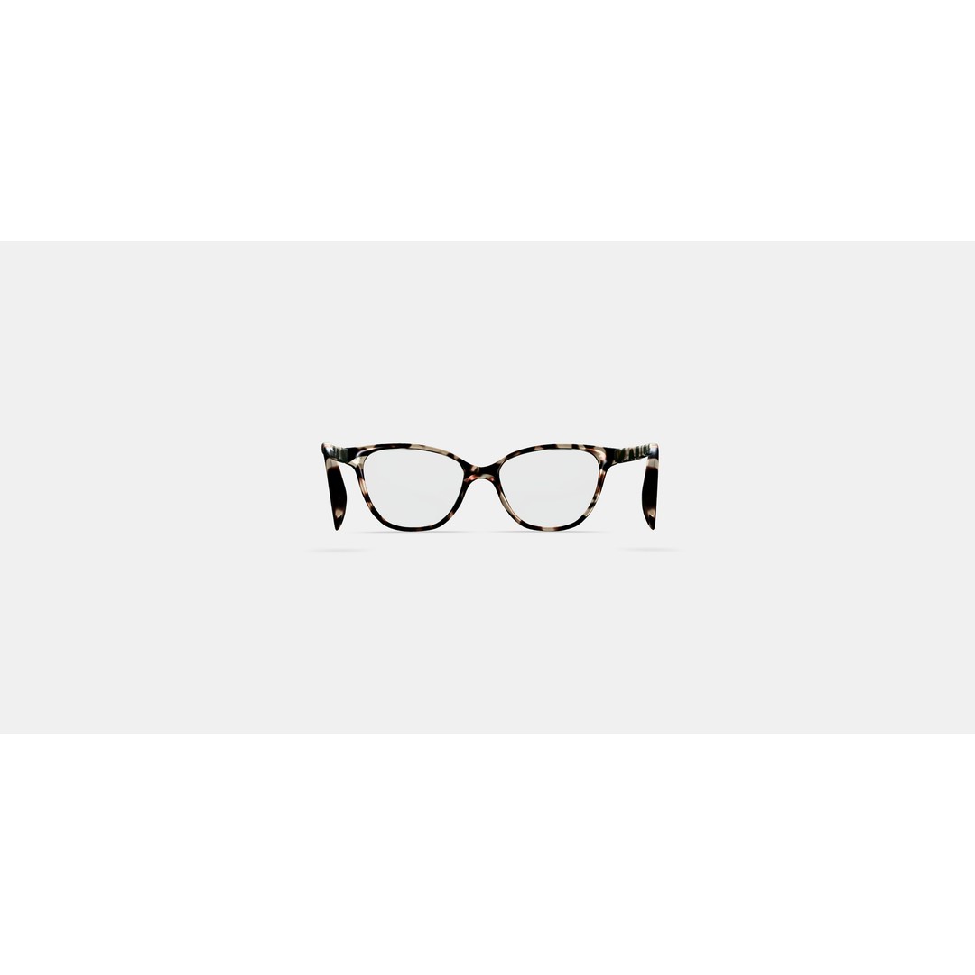 Lydell Eyeglasses 3D Model – Truffle Tortoise PBR Asset, FBX & OBJ - View 15