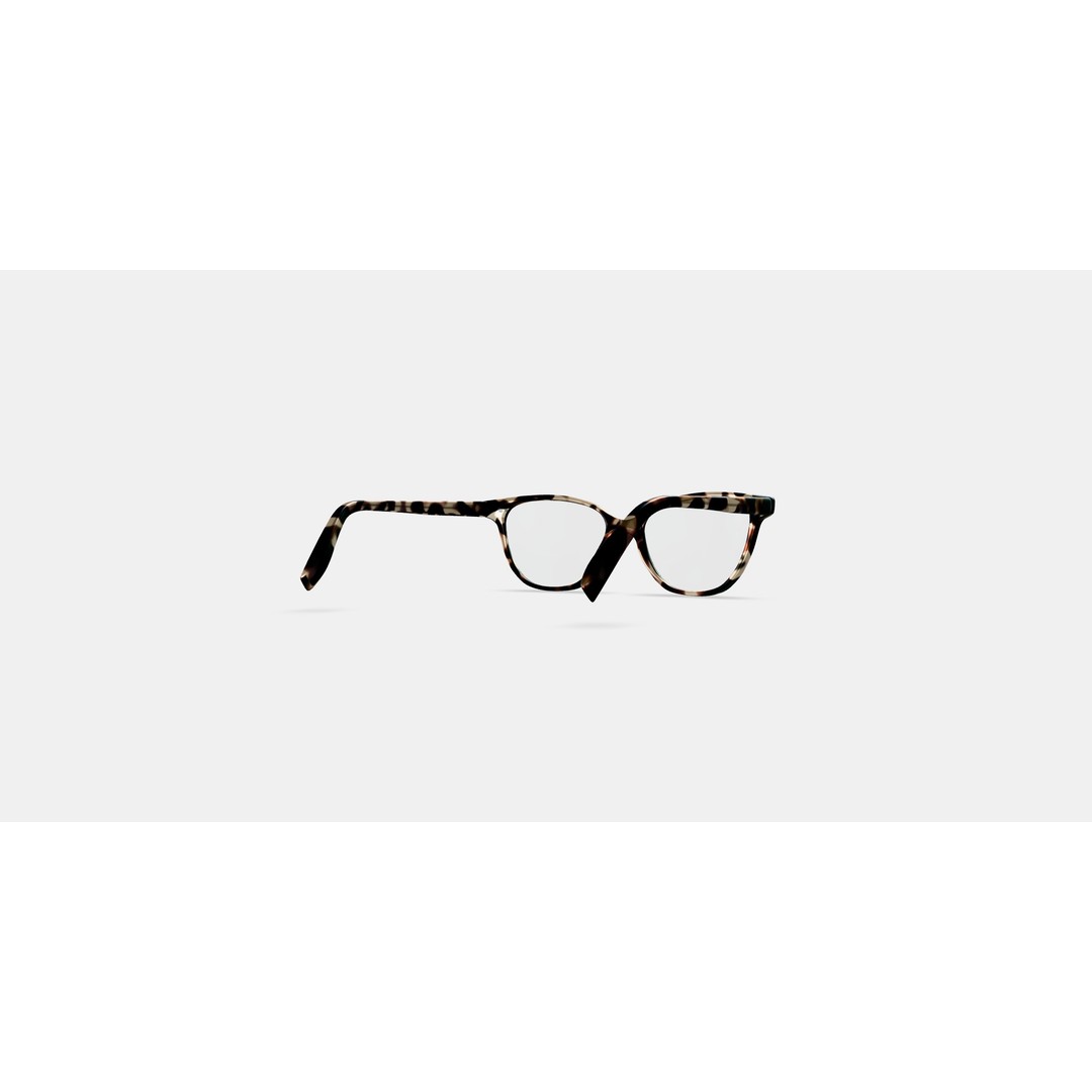 Lydell Eyeglasses 3D Model – Truffle Tortoise PBR Asset, FBX & OBJ - View 5