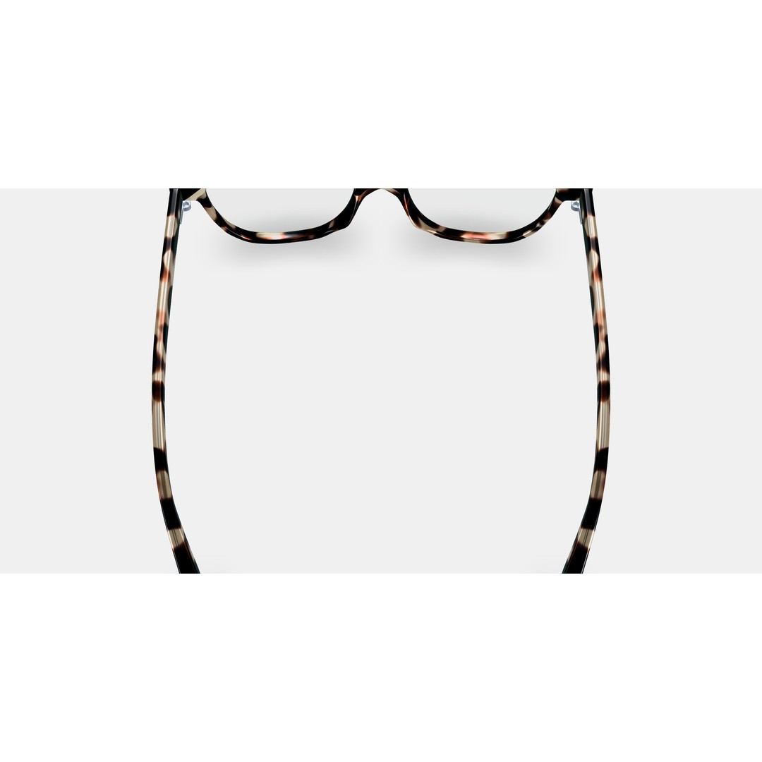 Lydell Eyeglasses 3D Model – Truffle Tortoise PBR Asset, FBX & OBJ - View 6