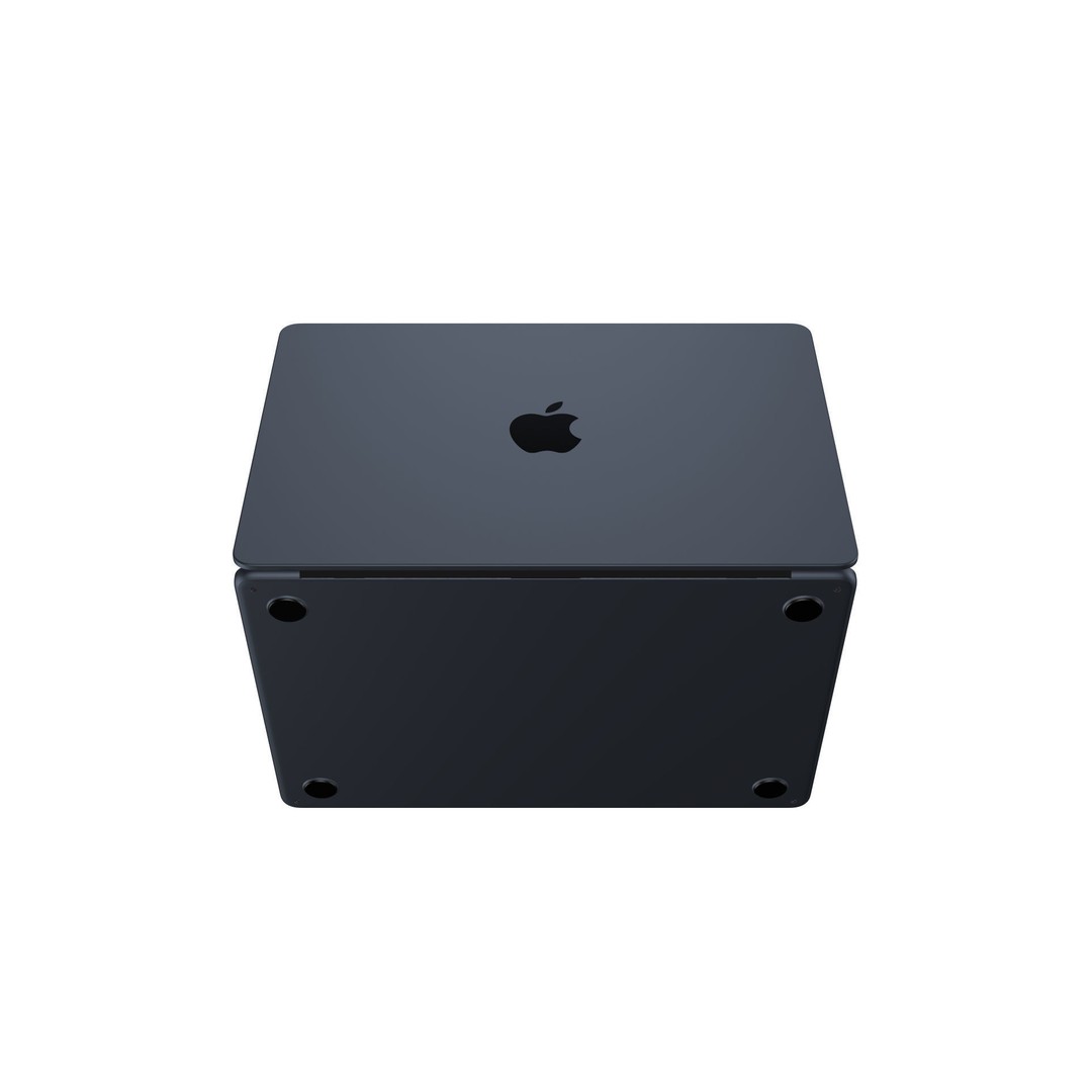 Macbook Air M3 3D Model – High-Quality Laptop Asset, E3D, C4D, OBJ - View 24