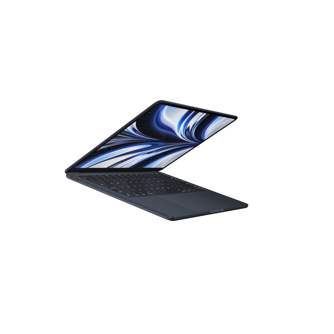 Macbook Air M3 3D Model – High-Quality Laptop Asset, E3D, C4D, OBJ - View 34