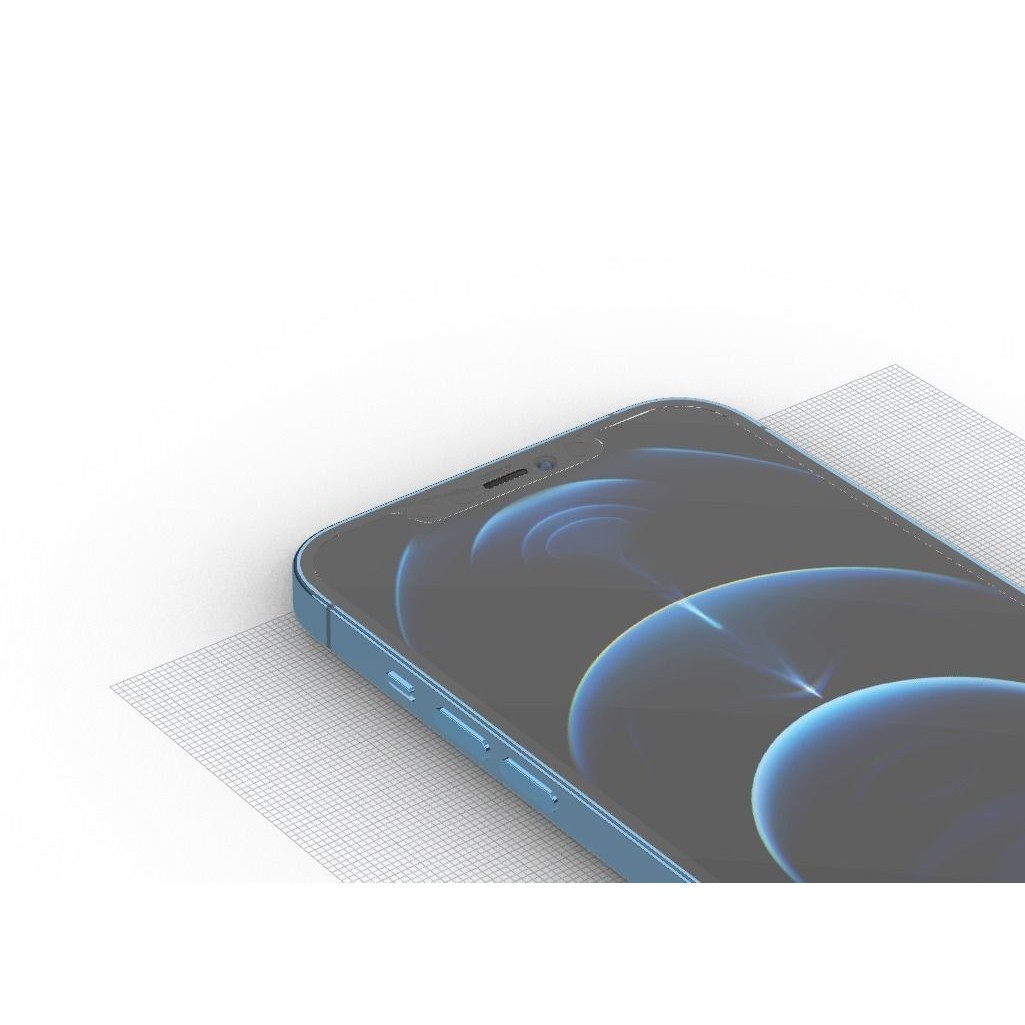 Apple iPhone 12 Pro Max 3D Model – High-Quality Mobile Phone, FBX, OBJ - View 17