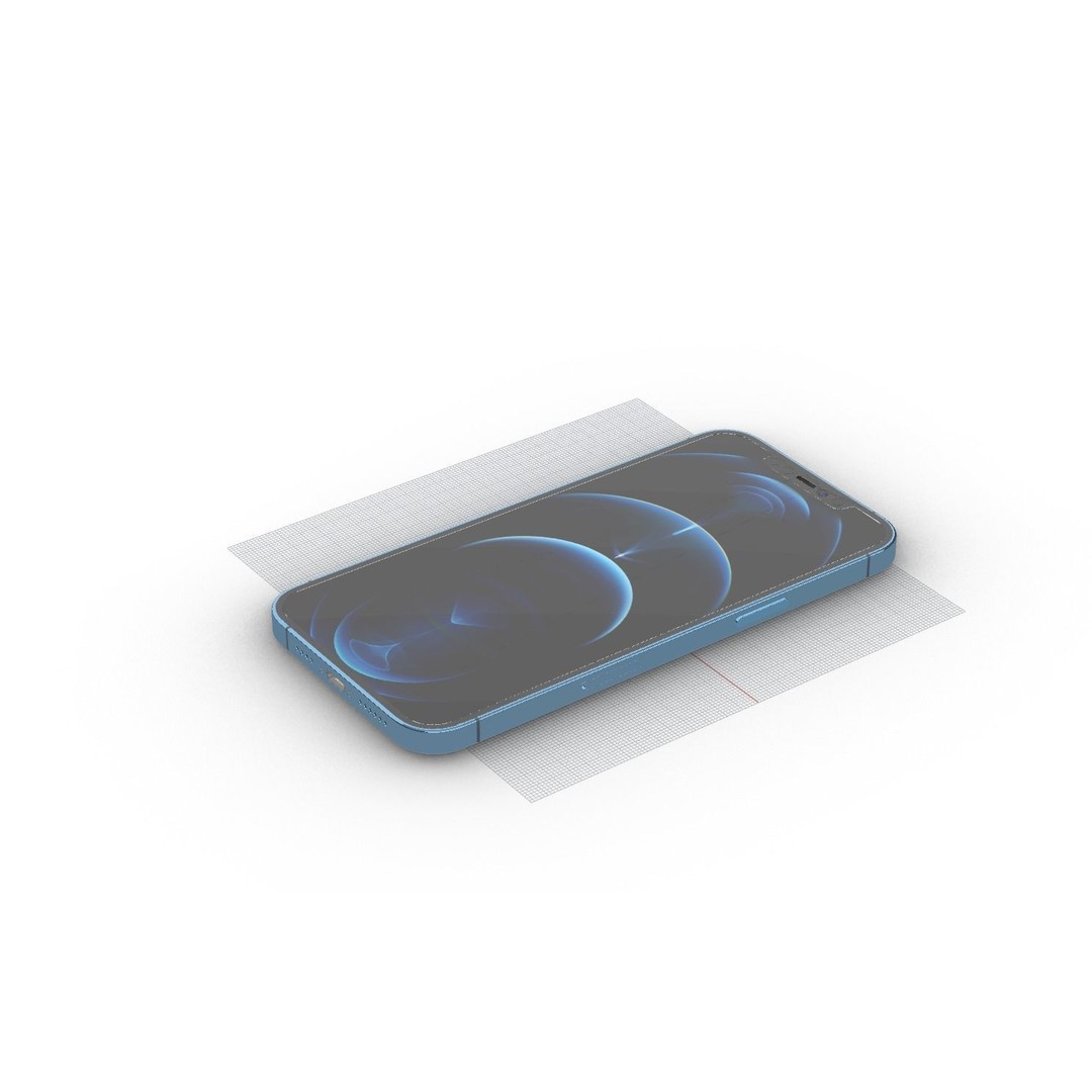 Apple iPhone 12 Pro Max 3D Model – High-Quality Mobile Phone, FBX, OBJ - View 19